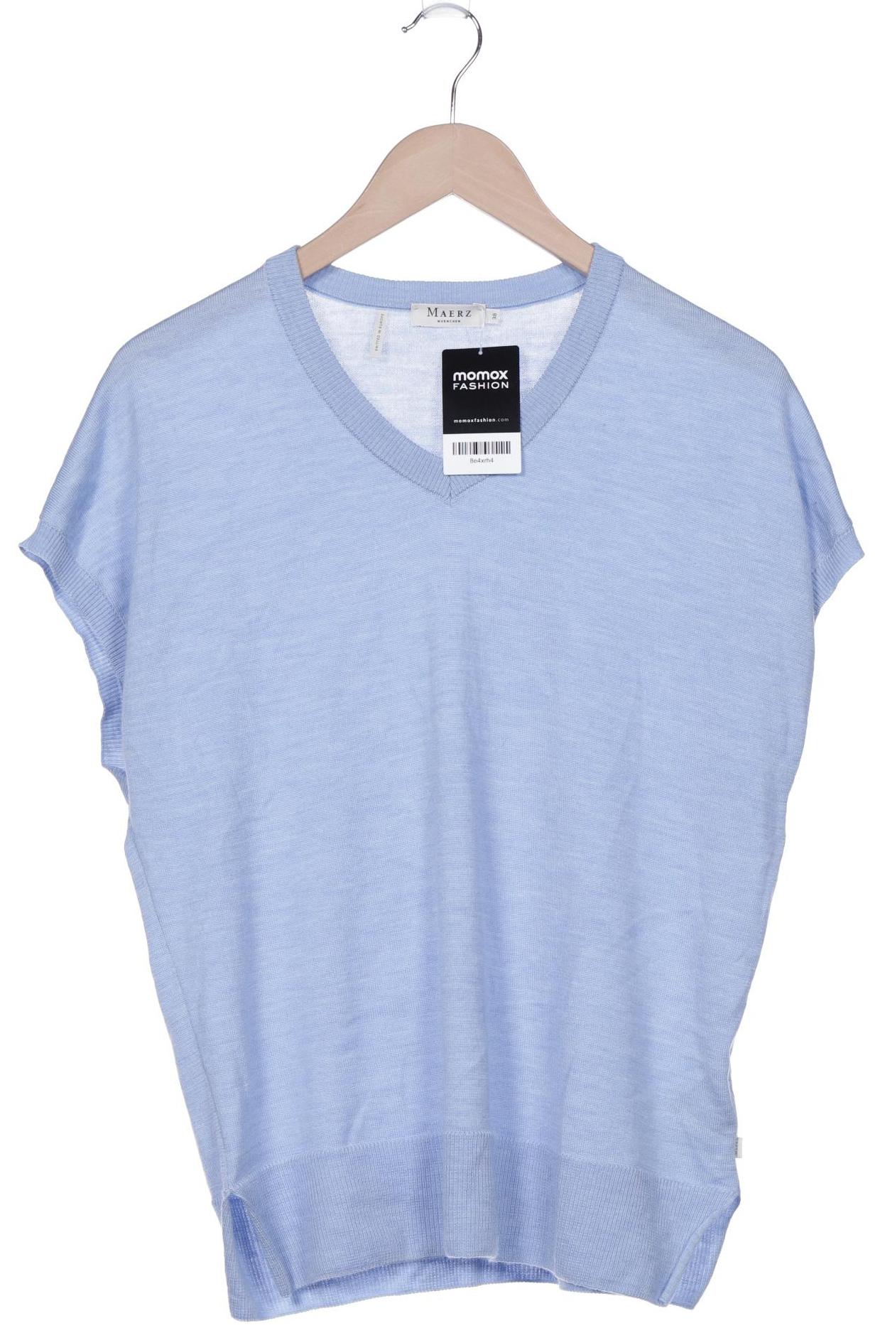 

Maerz Damen Pullover, blau, Gr. 38