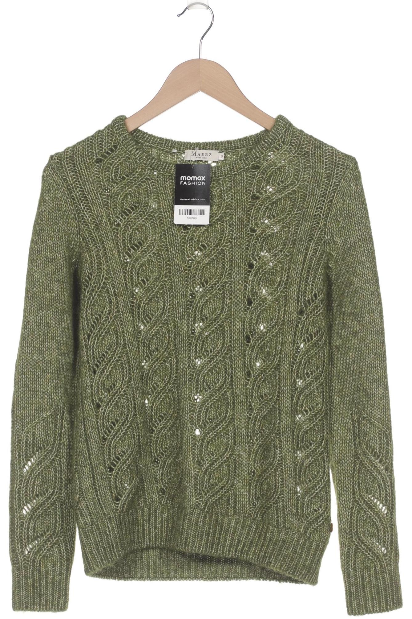 

Maerz Damen Pullover, grün, Gr. 34