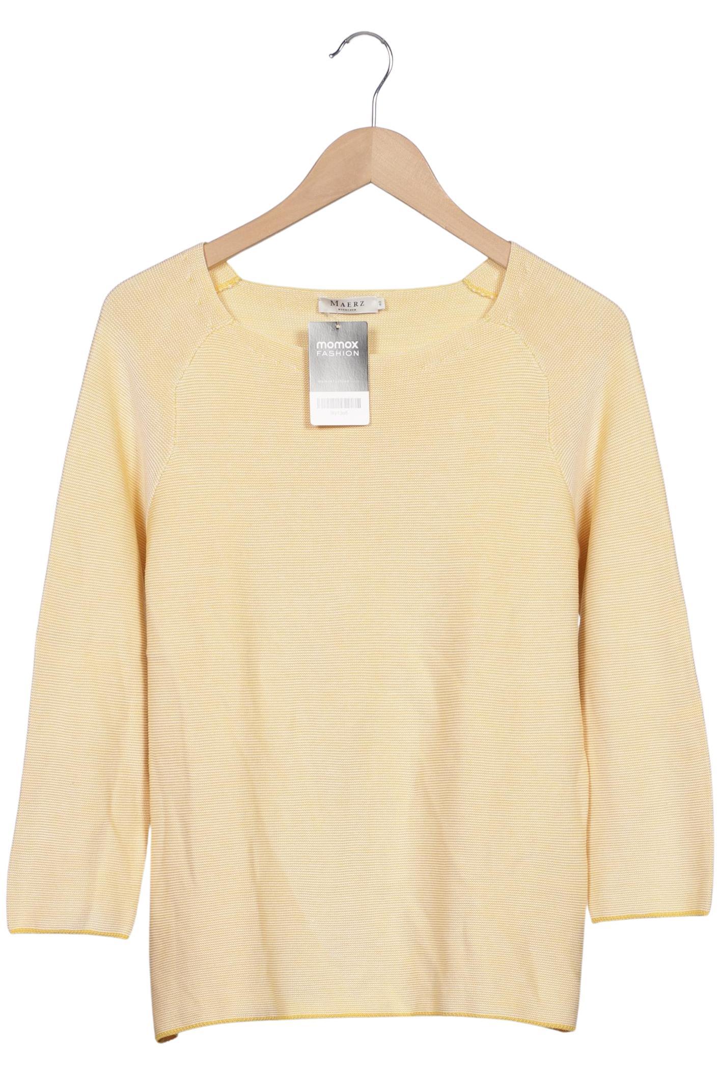 

Maerz Damen Pullover, gelb, Gr. 40