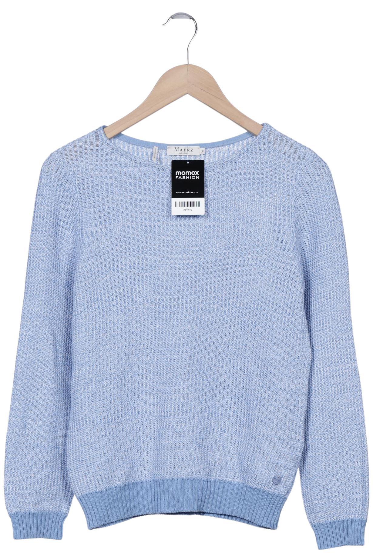 

Maerz Damen Pullover, hellblau, Gr. 36