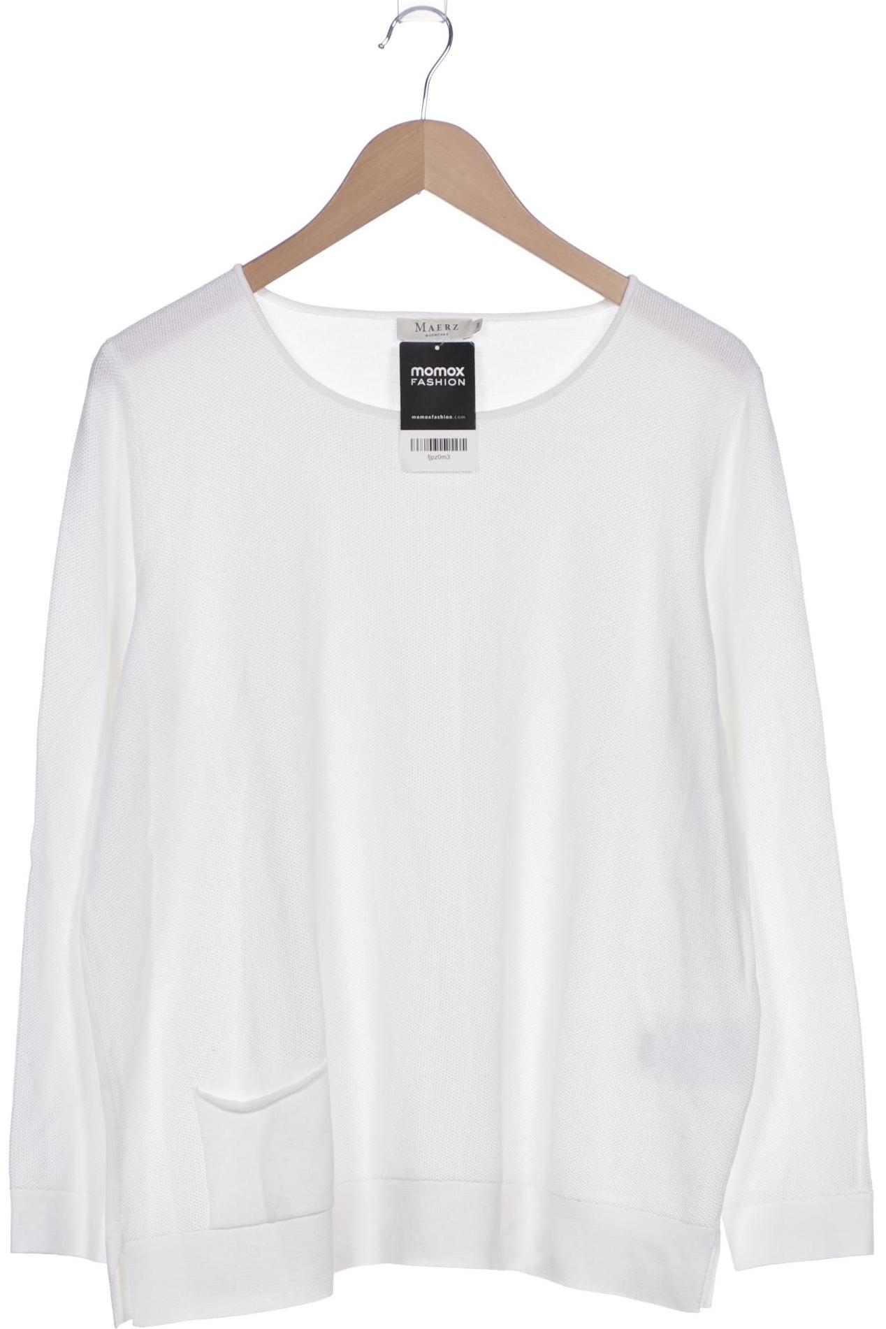 

Maerz Damen Pullover, weiß, Gr. 44
