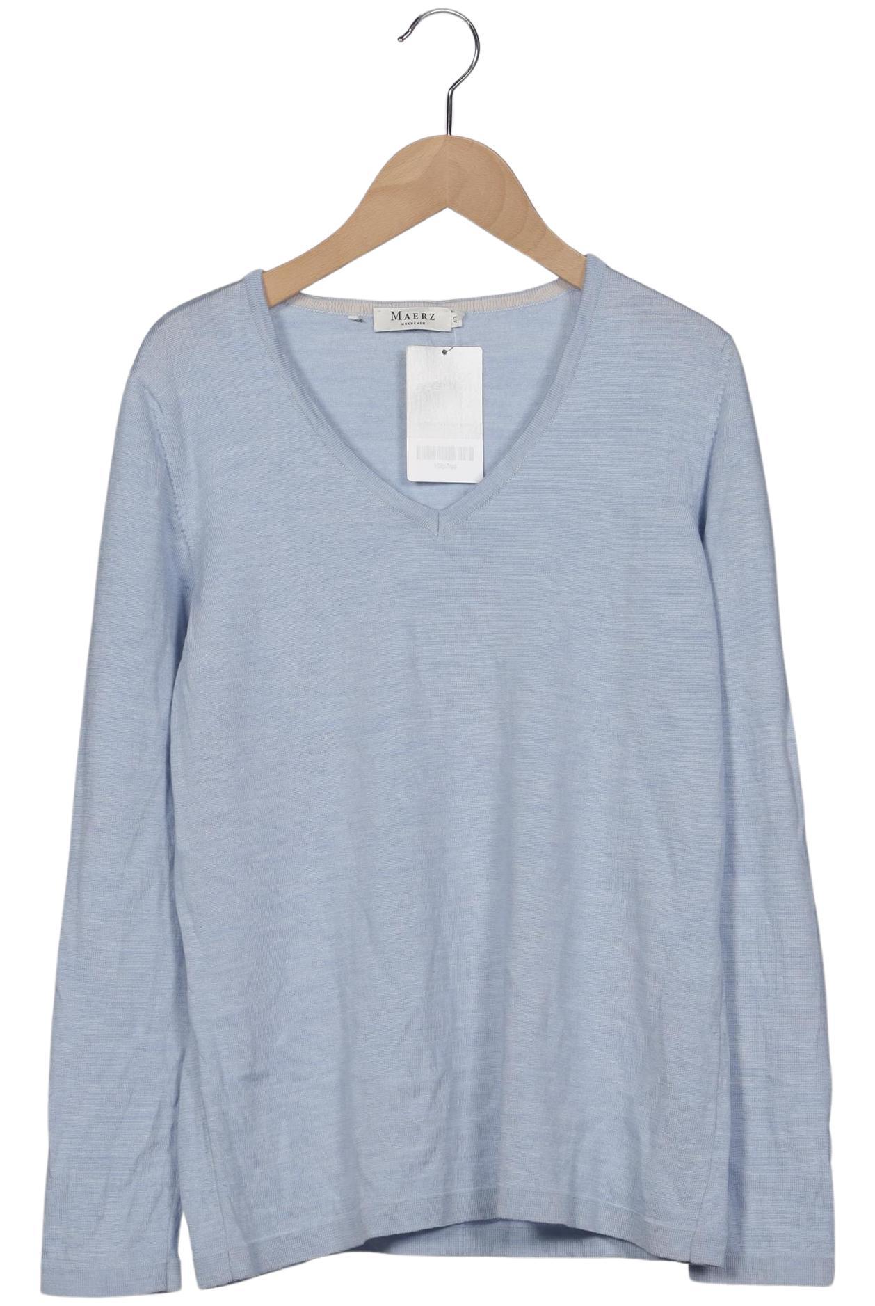 

Maerz Damen Pullover, blau, Gr. 40
