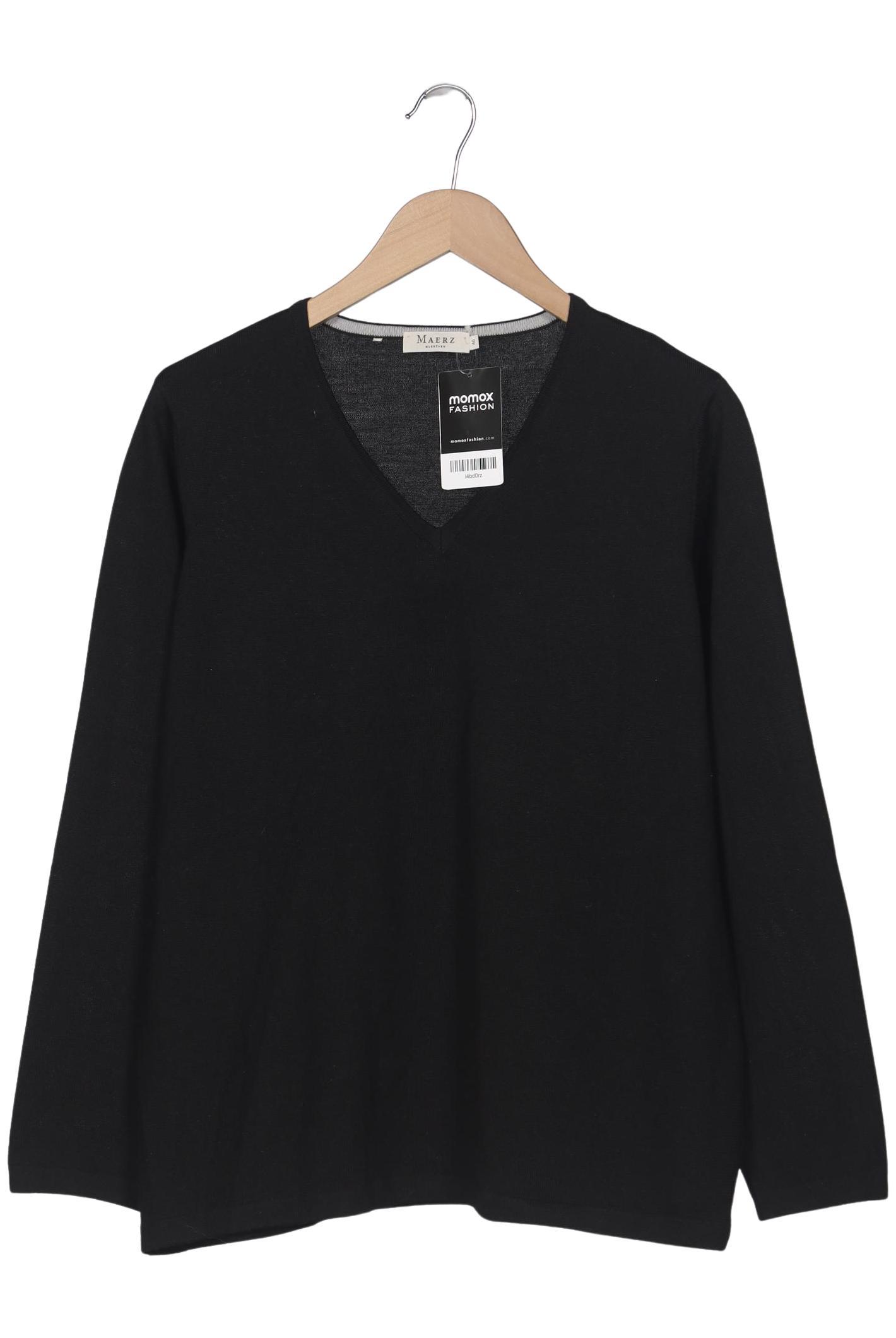 

Maerz Damen Pullover, schwarz, Gr. 46