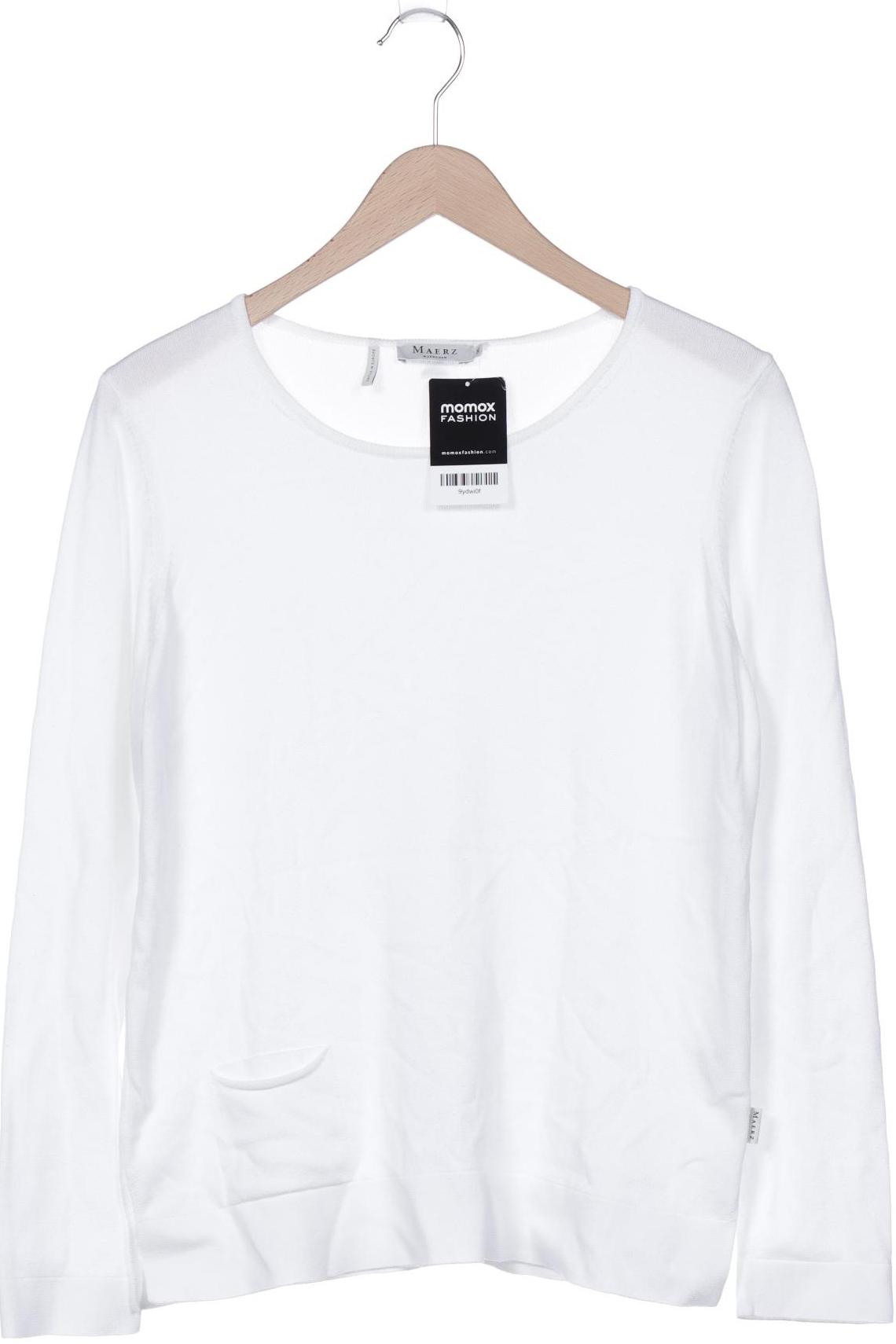 

Maerz Damen Pullover, weiß, Gr. 36