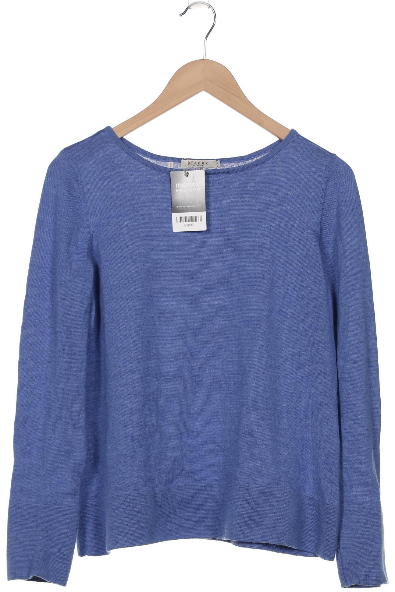 

Maerz Damen Pullover, blau, Gr. 38