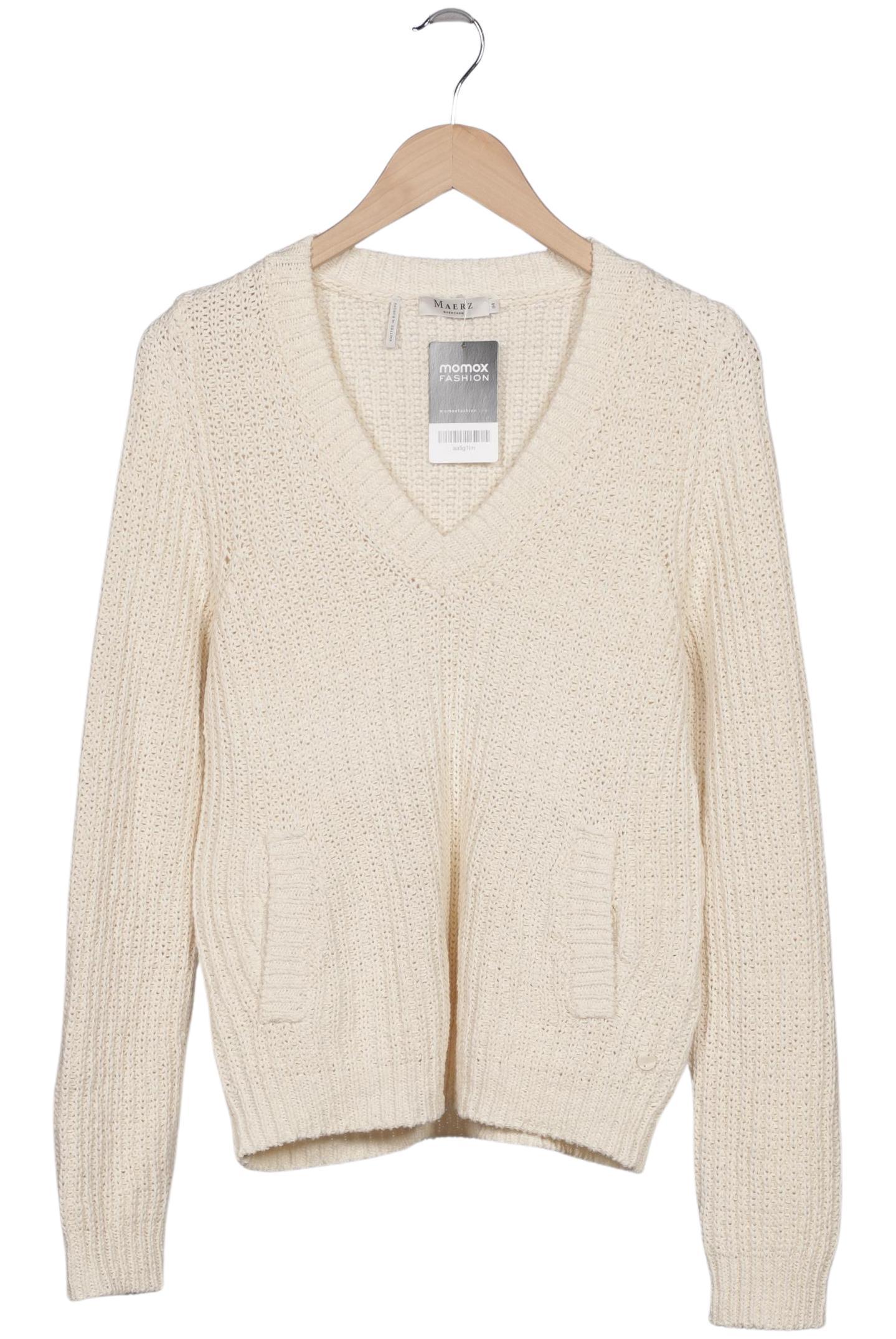 

Maerz Damen Pullover, cremeweiß, Gr. 34