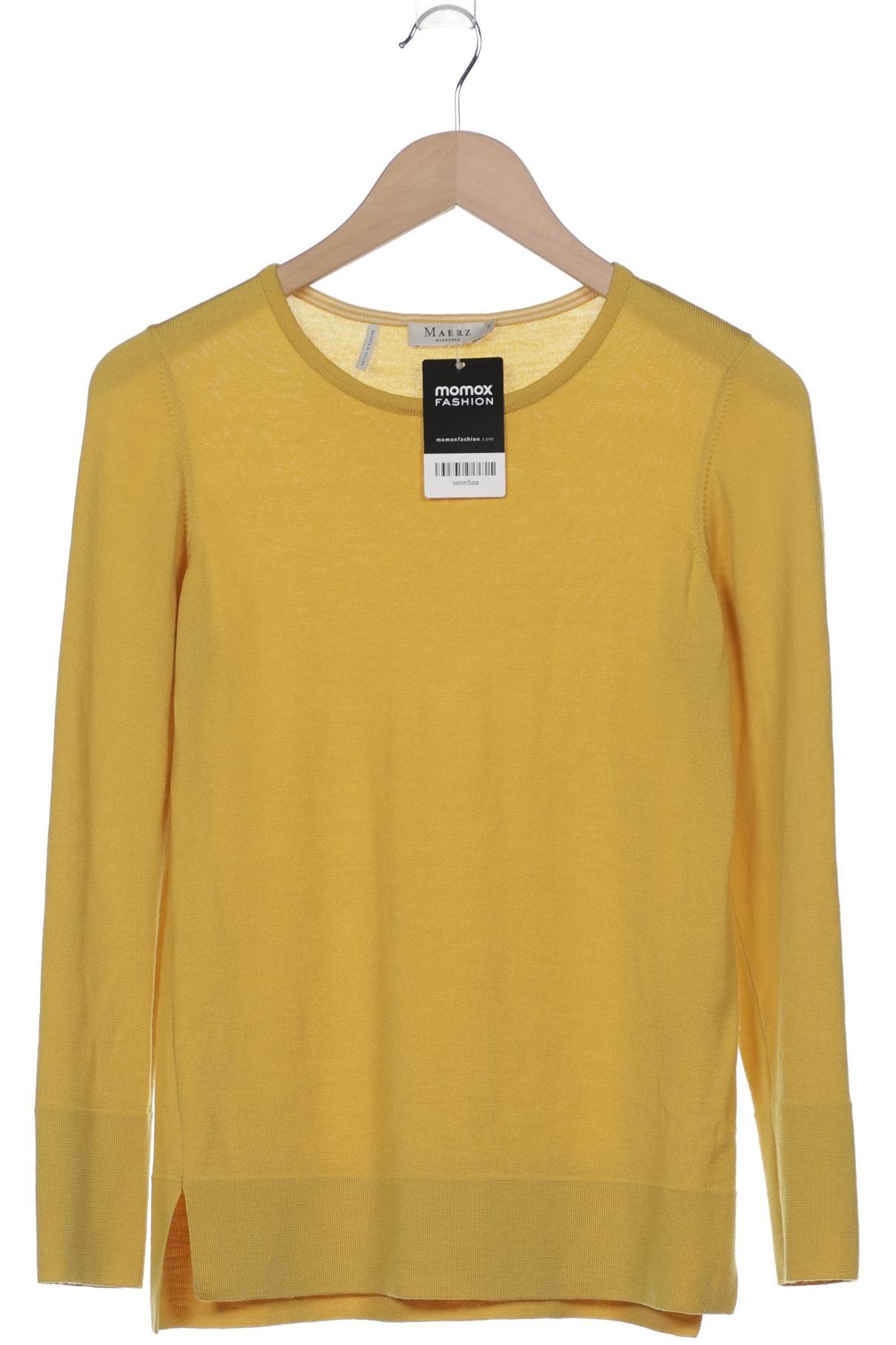 

Maerz Damen Pullover, gelb, Gr. 36