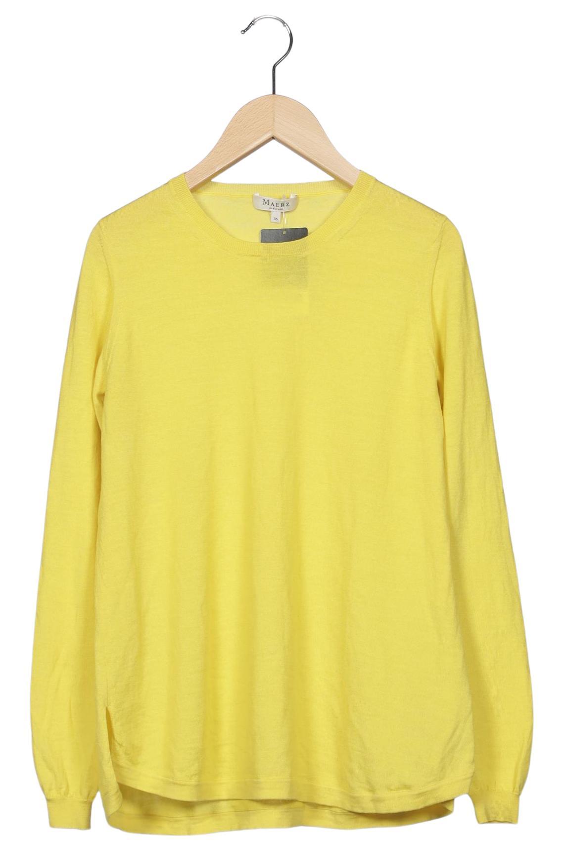

Maerz Damen Pullover, gelb, Gr. 36