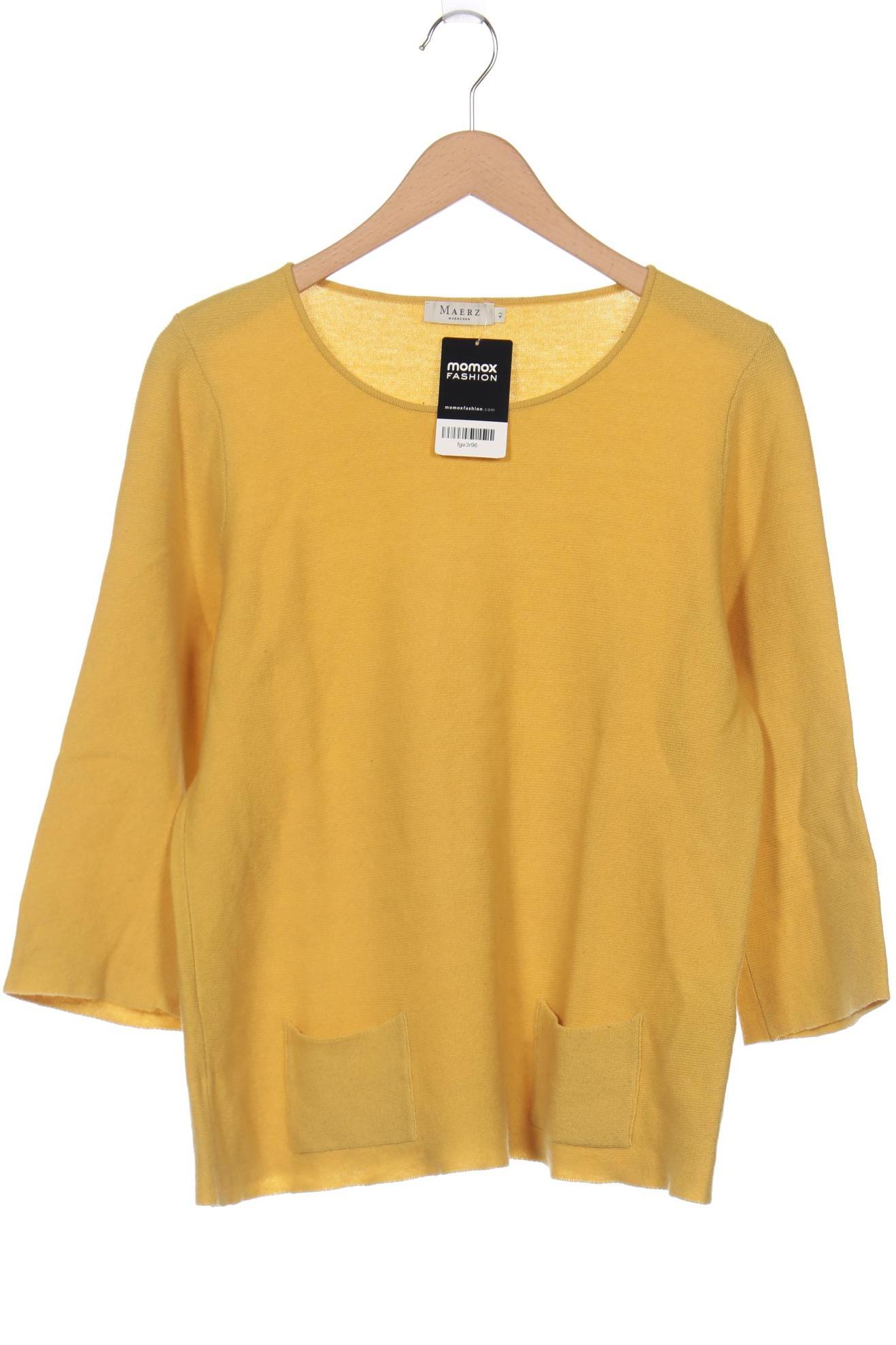 

Maerz Damen Pullover, gelb, Gr. 42