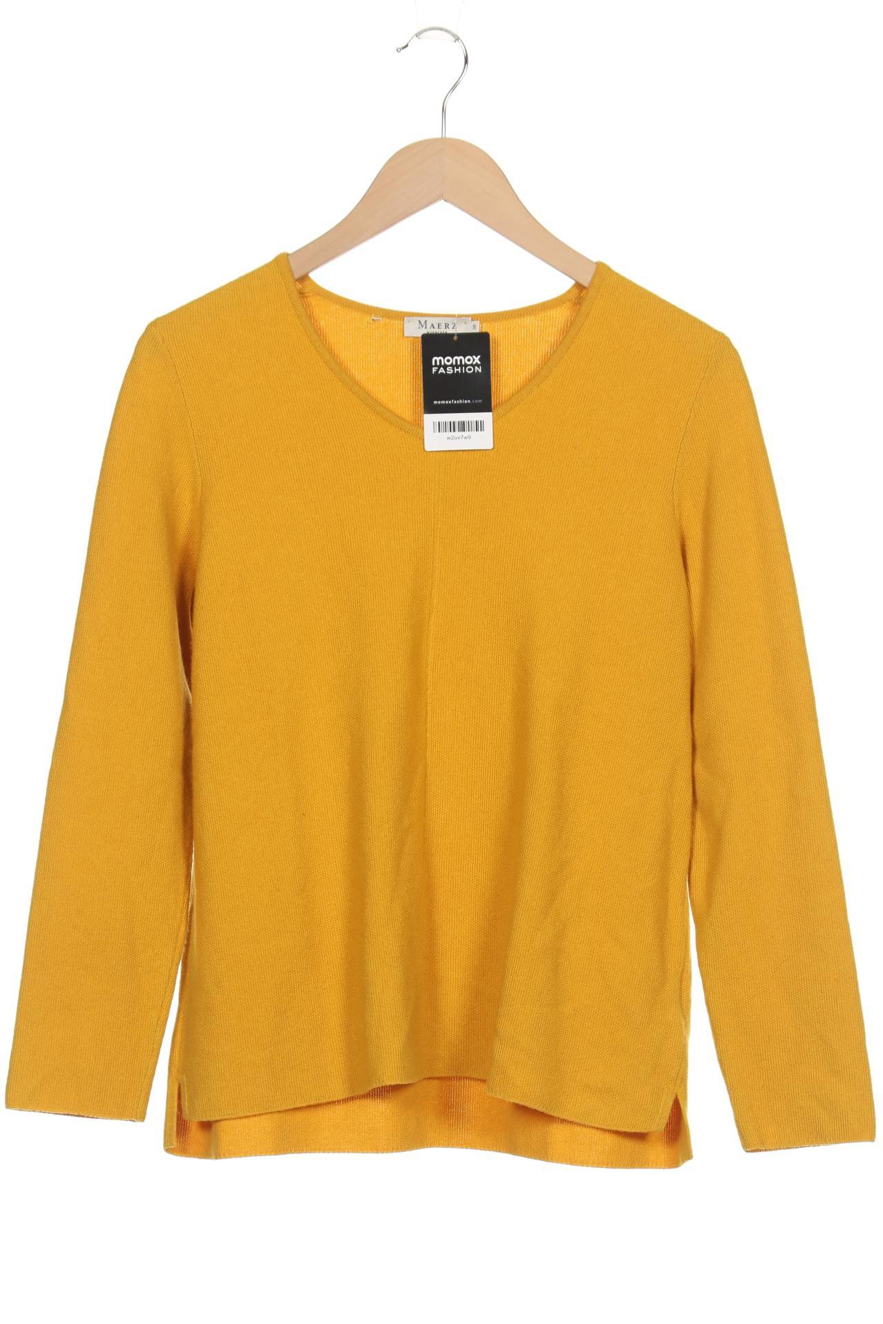

Maerz Damen Pullover, gelb, Gr. 38