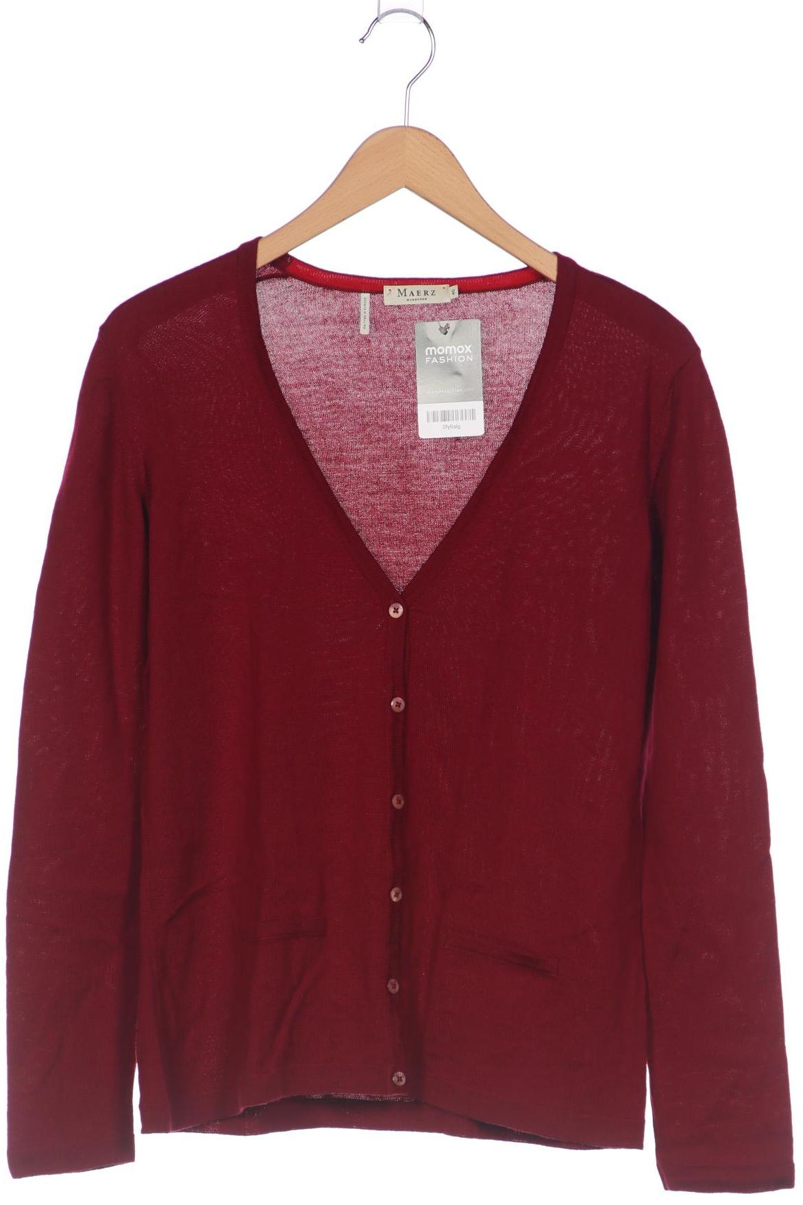 

Maerz Damen Strickjacke, bordeaux, Gr. 40