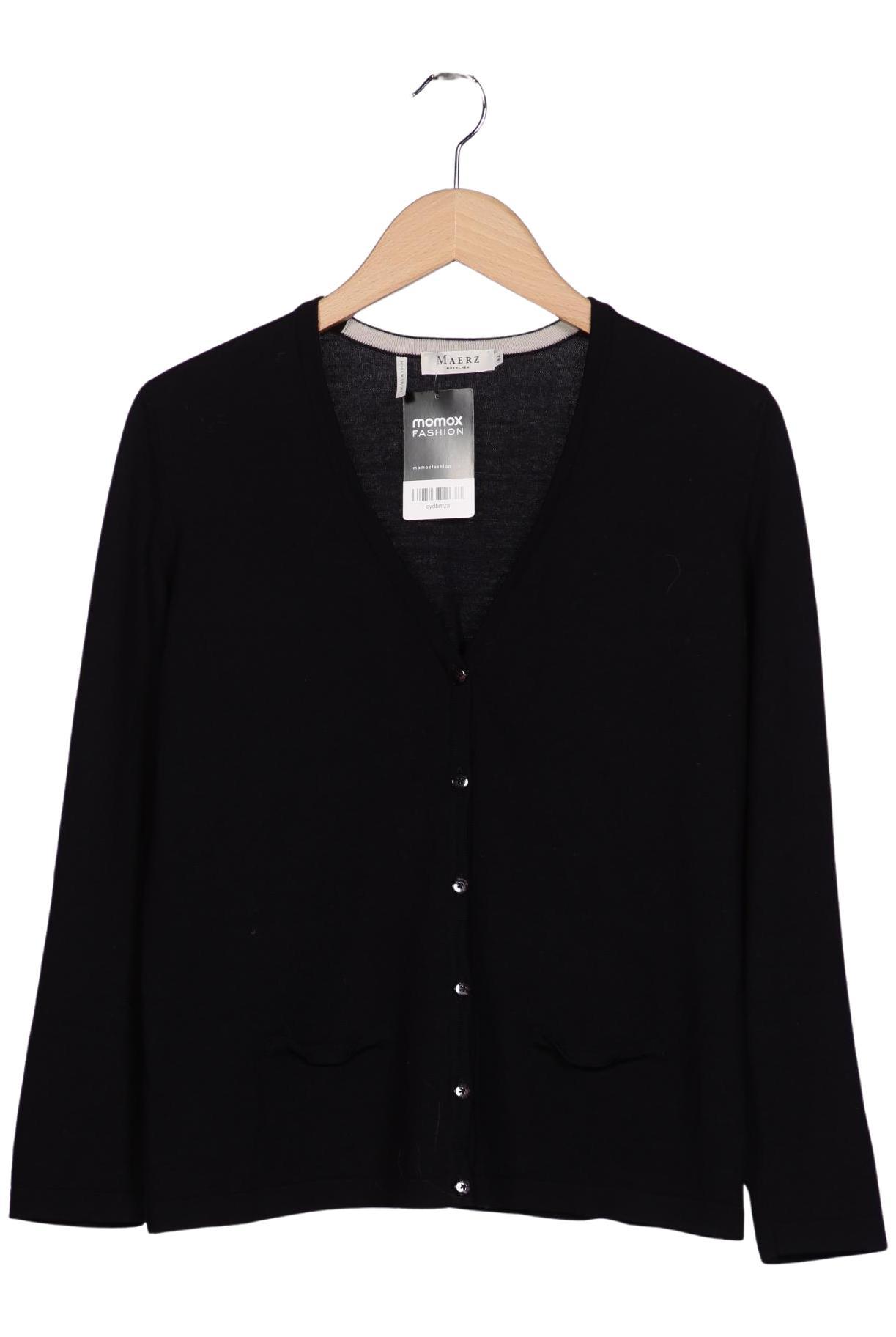 

Maerz Damen Strickjacke, schwarz, Gr. 42