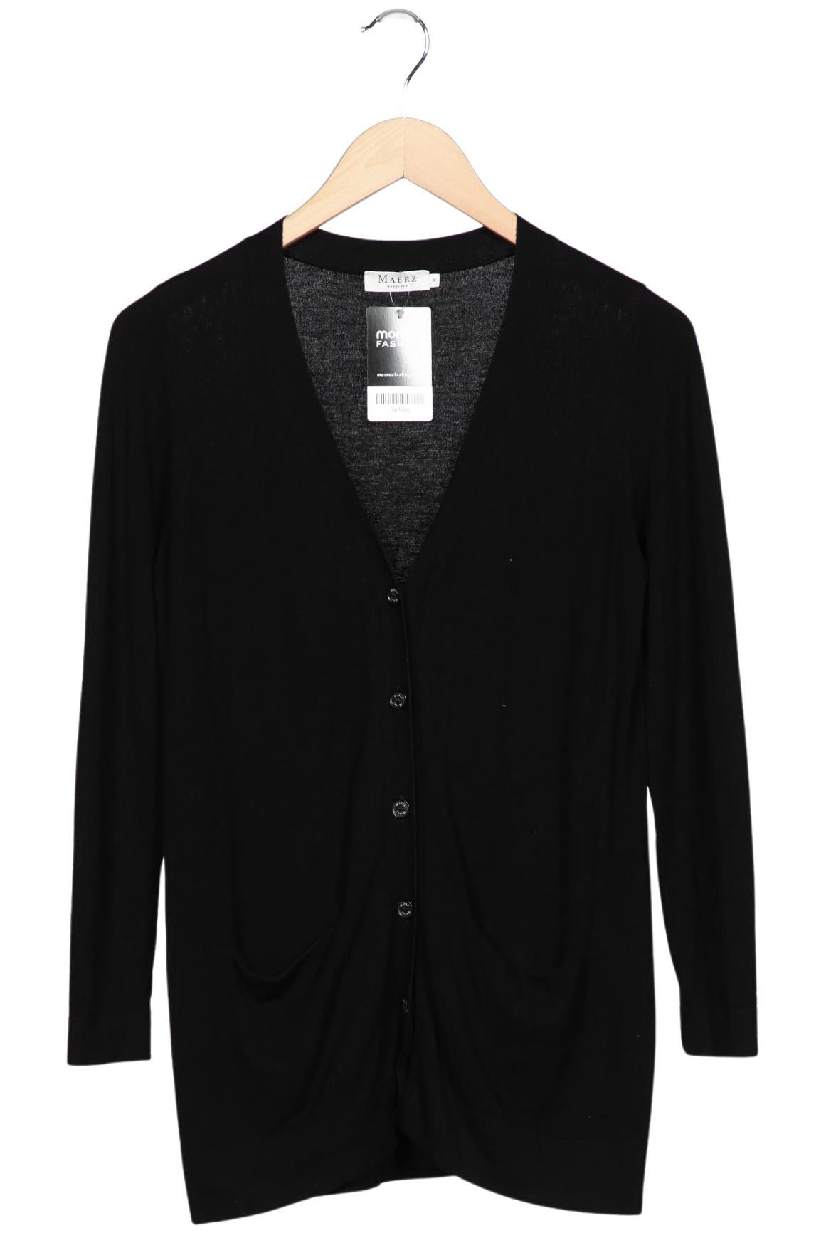 

Maerz Damen Strickjacke, schwarz, Gr. 36