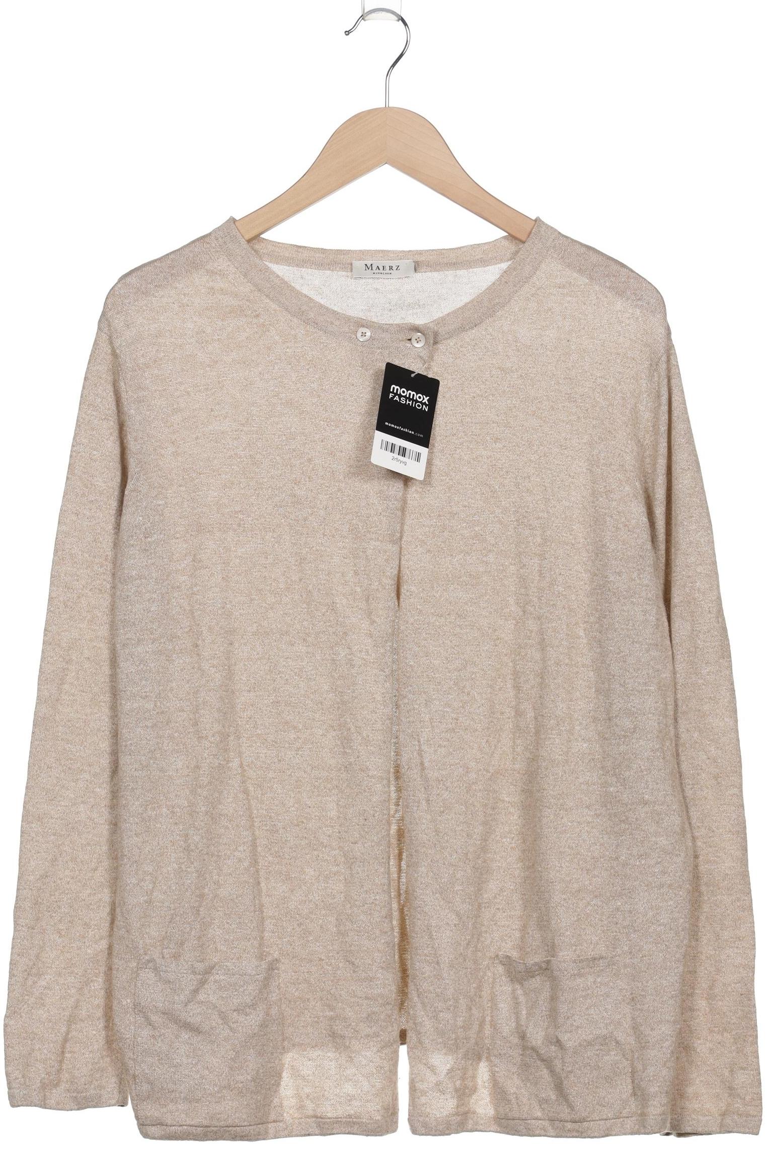 

Maerz Damen Strickjacke, beige, Gr. 42