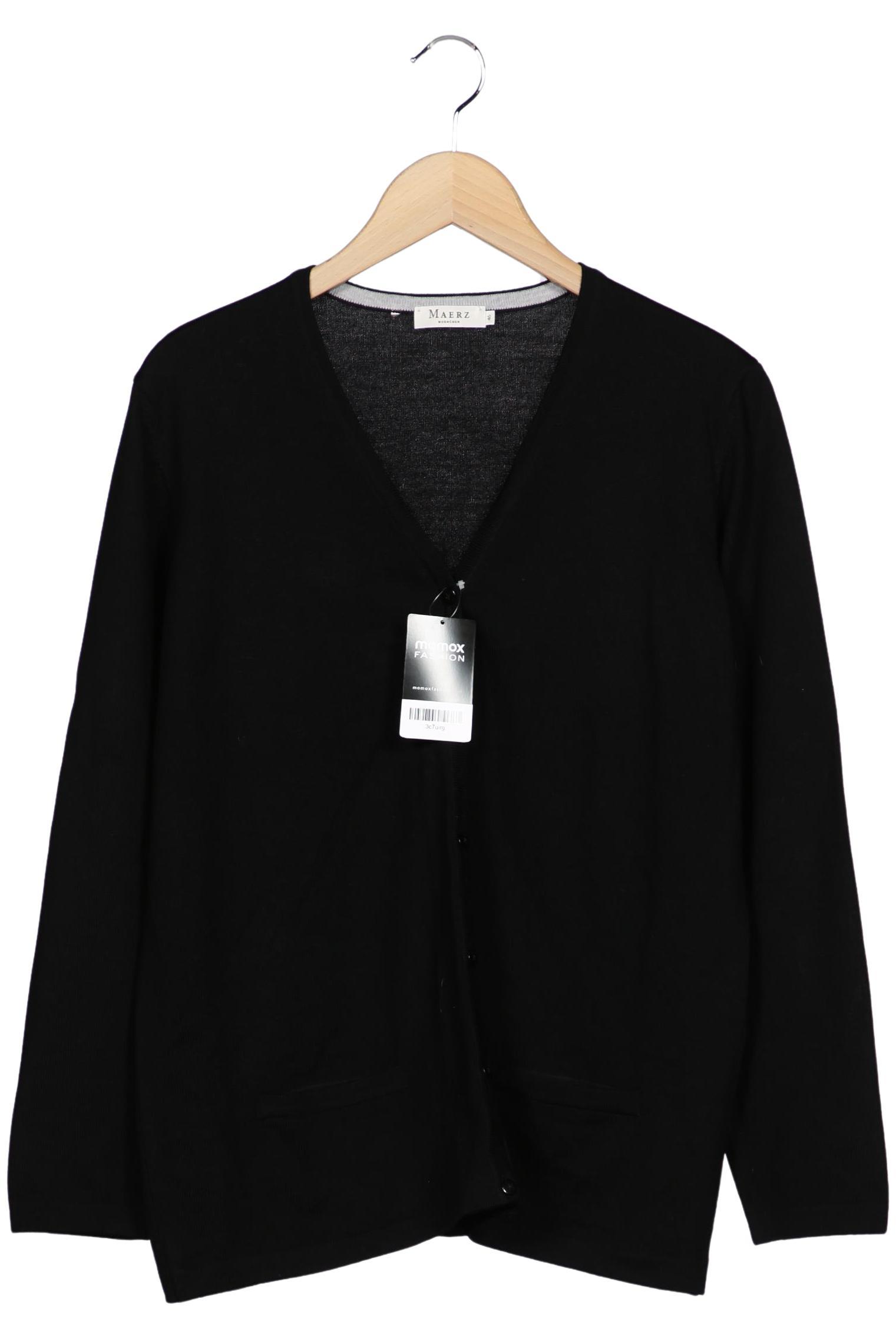 

Maerz Damen Strickjacke, schwarz, Gr. 46