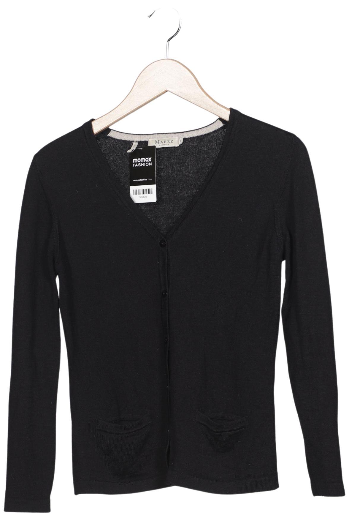 

Maerz Damen Strickjacke, schwarz, Gr. 36