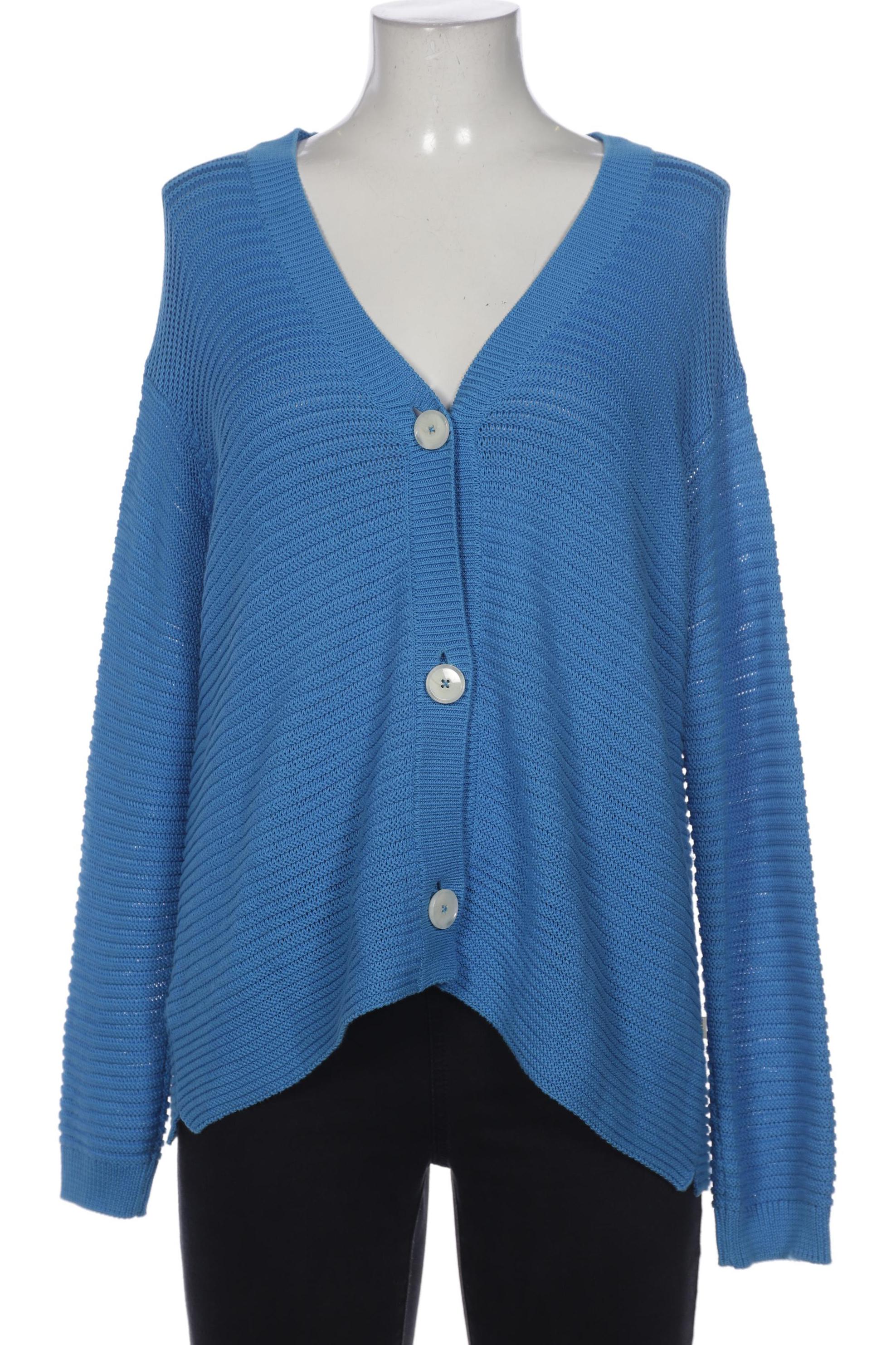 

Maerz Damen Strickjacke, blau, Gr. 38