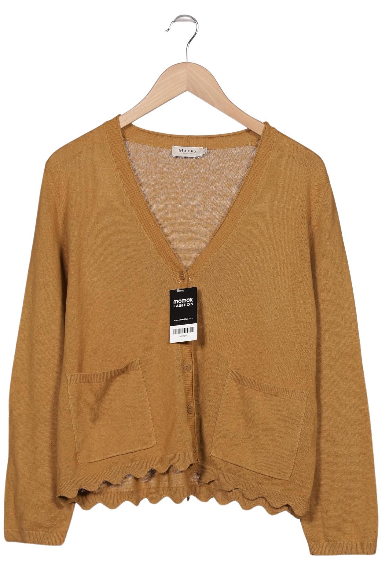 

Maerz Damen Strickjacke, braun, Gr. 38