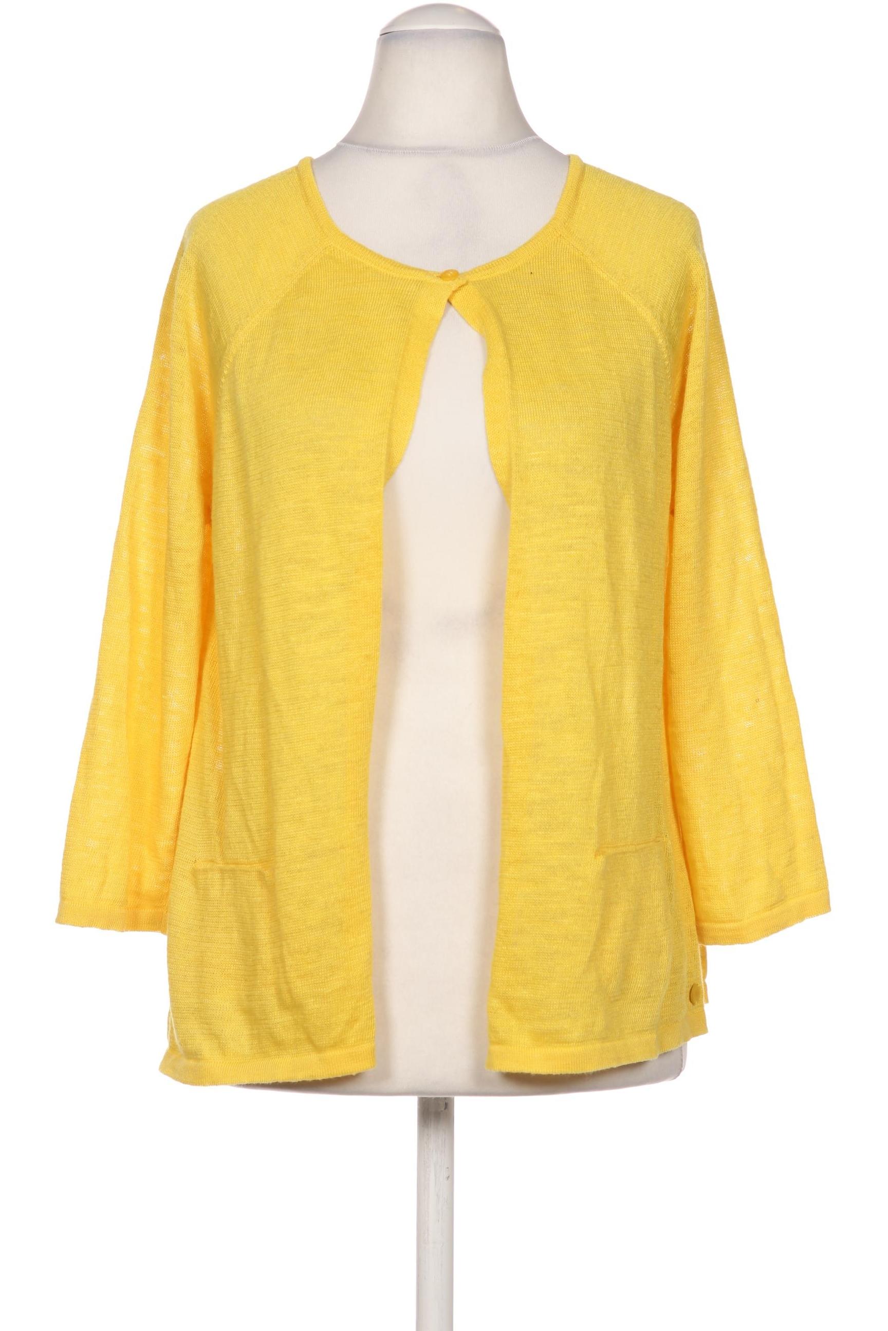 

Maerz Damen Strickjacke, gelb, Gr. 40