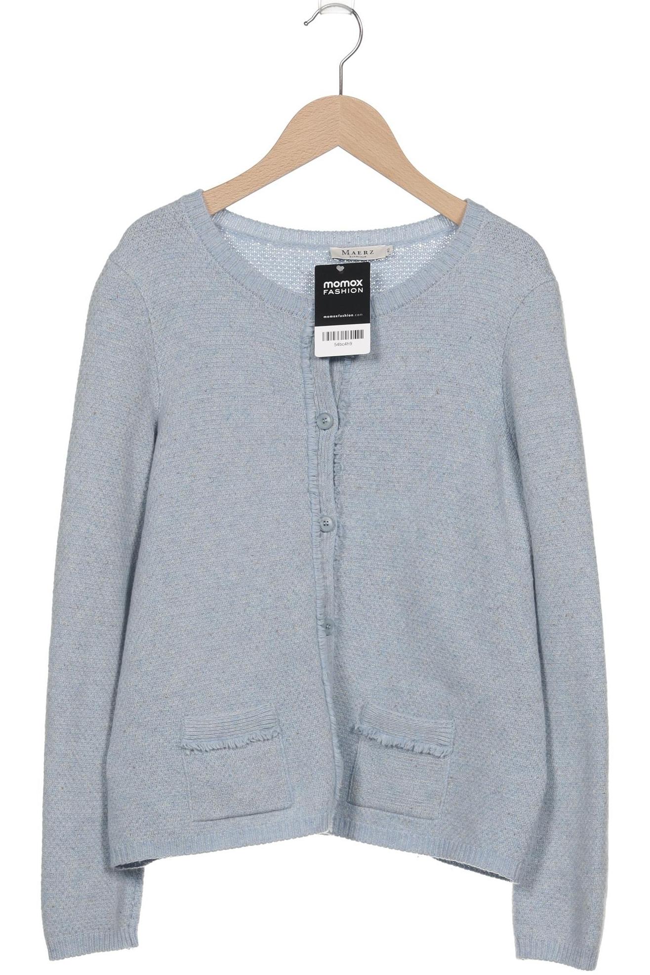 

Maerz Damen Strickjacke, hellblau, Gr. 40