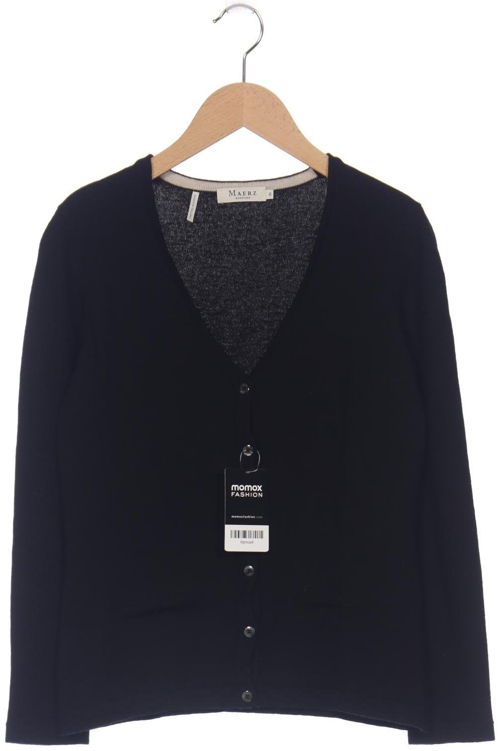 

Maerz Damen Strickjacke, schwarz, Gr. 36