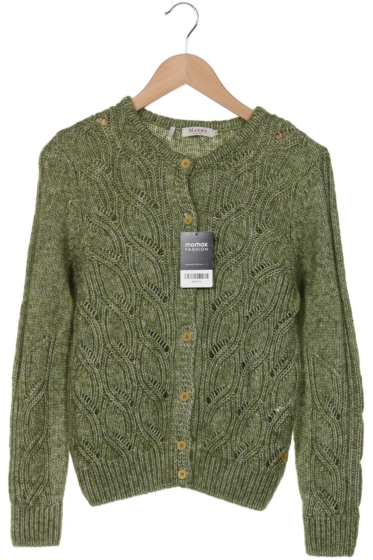 

Maerz Damen Strickjacke, grün, Gr. 36