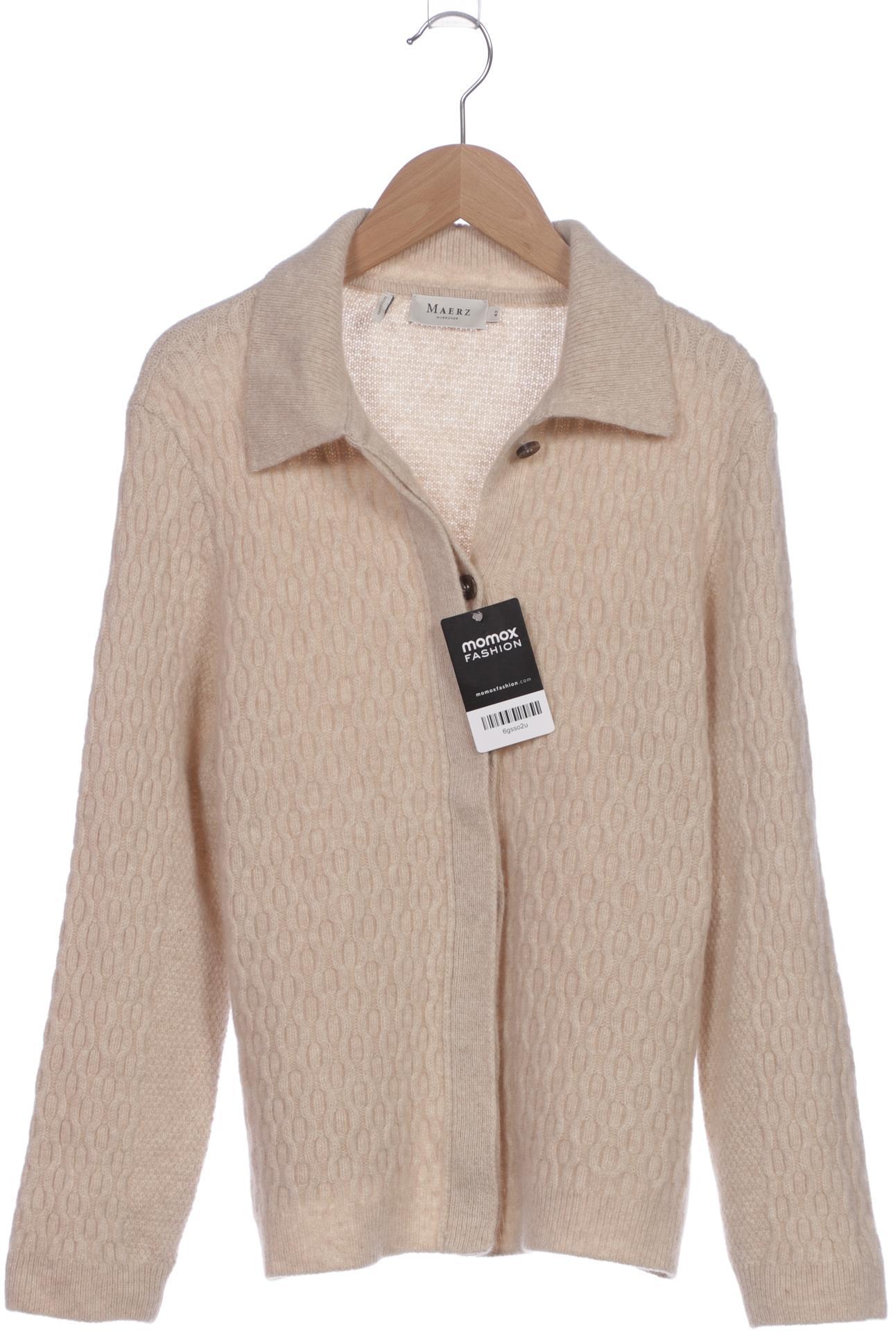 

Maerz Damen Strickjacke, beige, Gr. 42