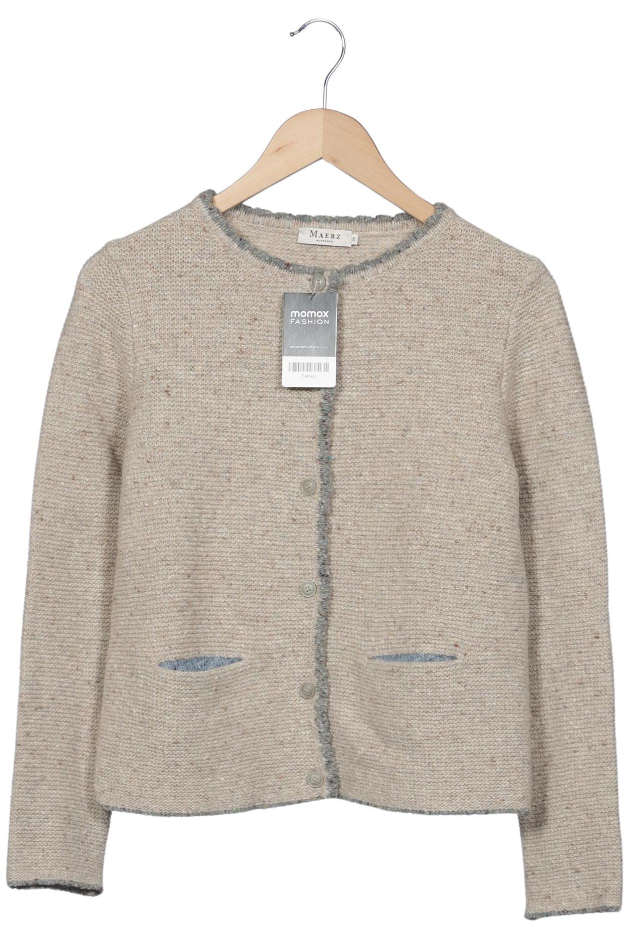 

Maerz Damen Strickjacke, beige, Gr. 36