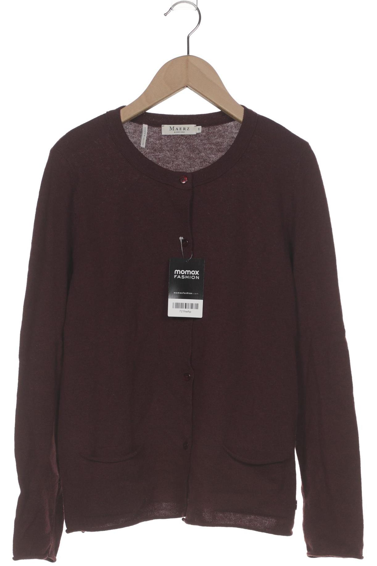 

Maerz Damen Strickjacke, bordeaux, Gr. 38