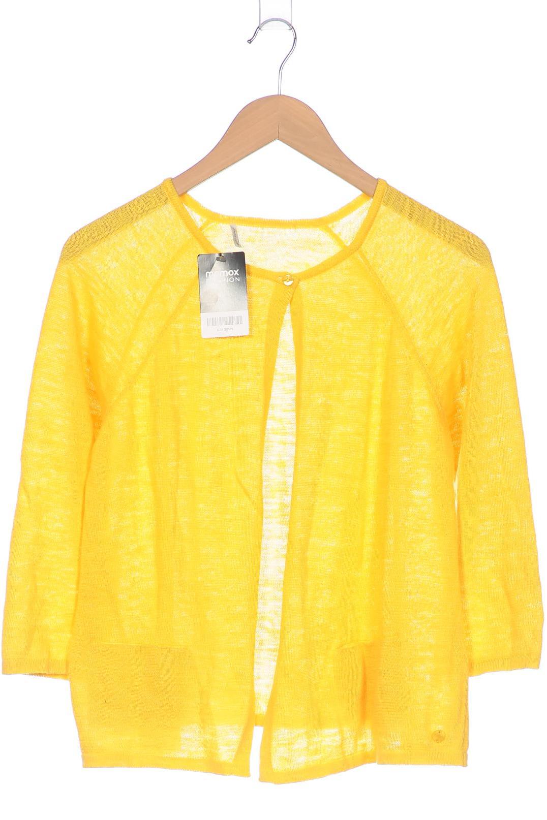 

Maerz Damen Strickjacke, gelb, Gr. 38