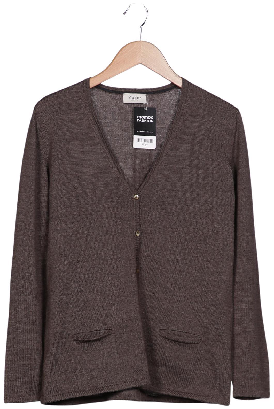 

Maerz Damen Strickjacke, braun, Gr. 42