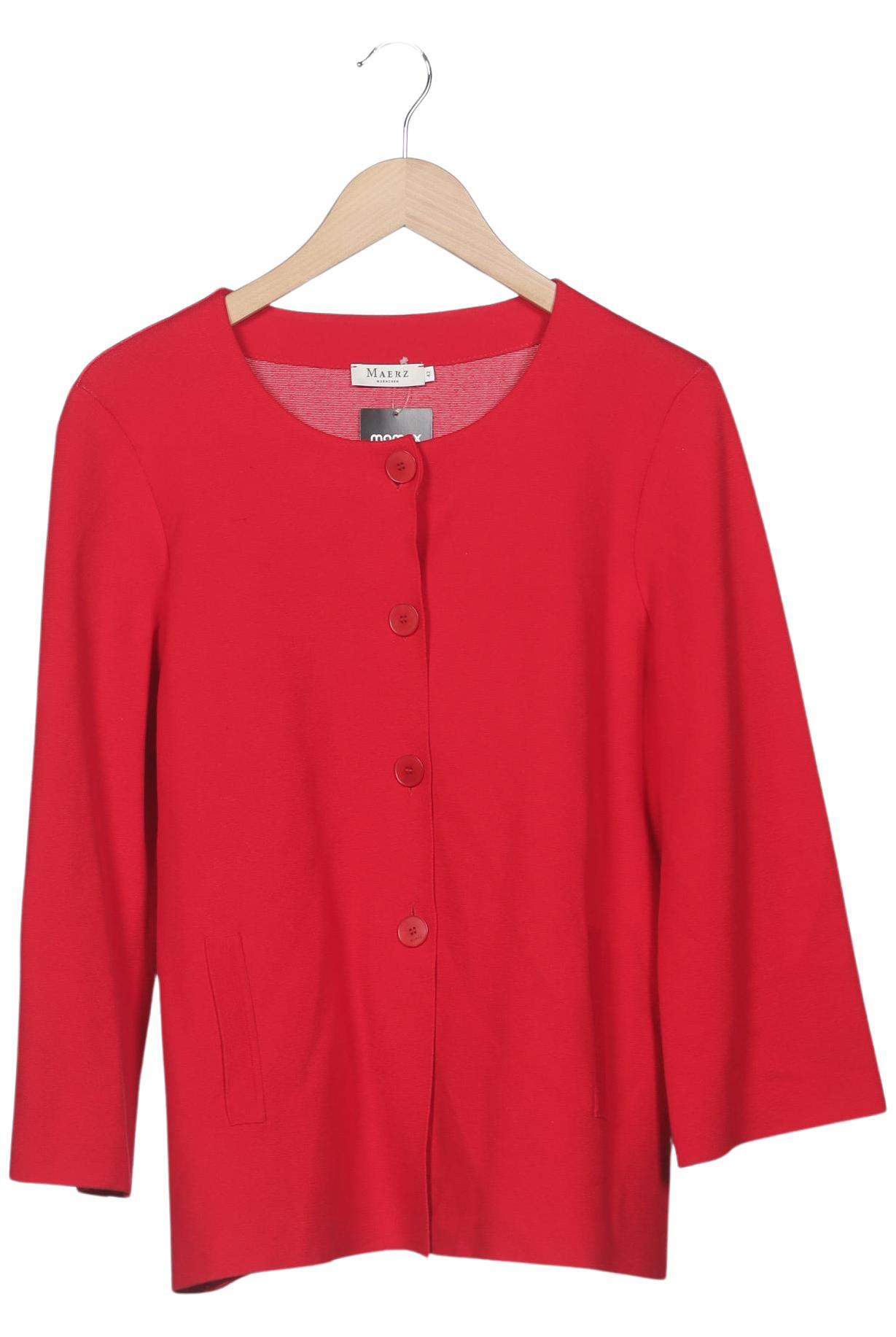 

Maerz Damen Strickjacke, rot, Gr. 42