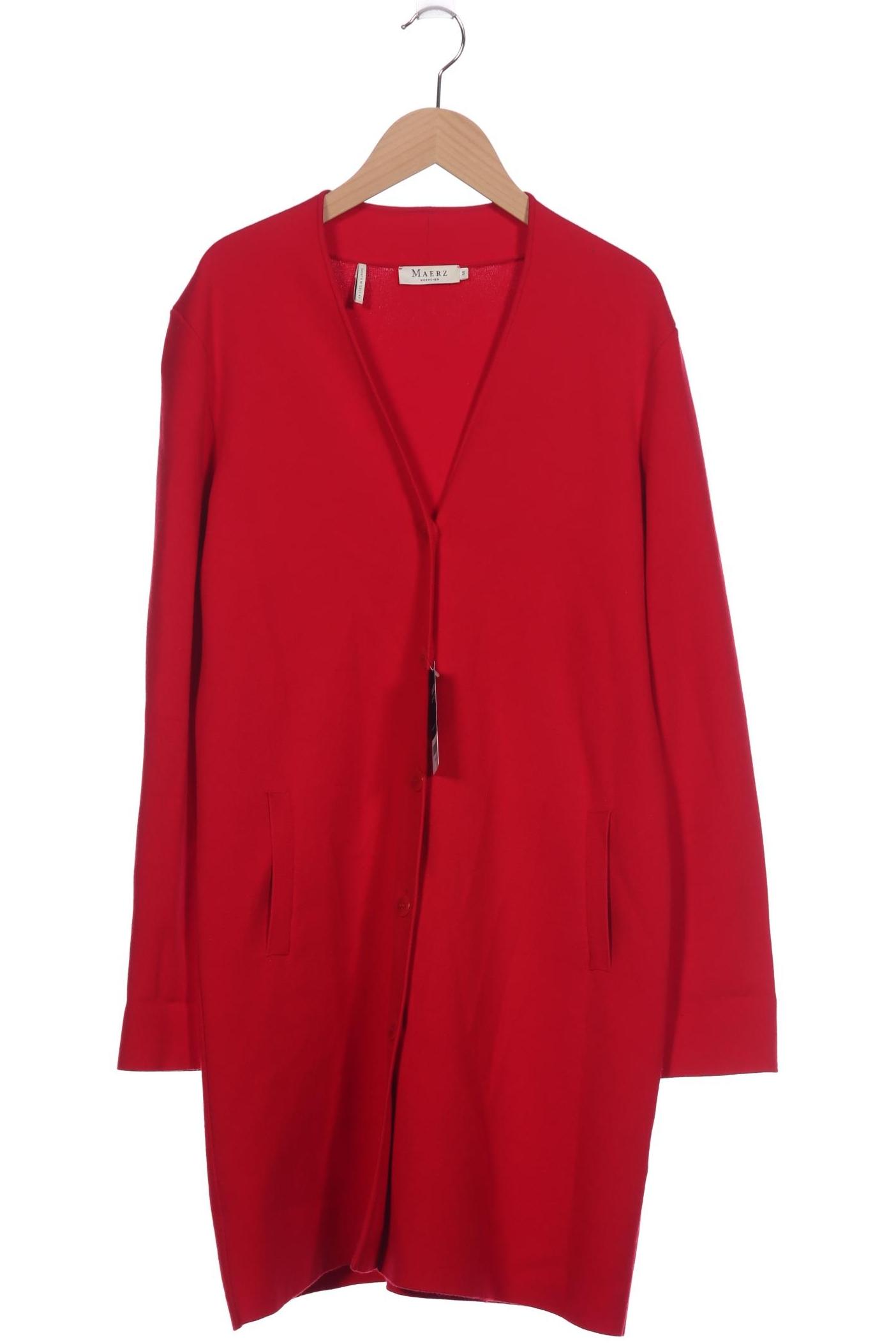 

Maerz Damen Strickjacke, rot, Gr. 38