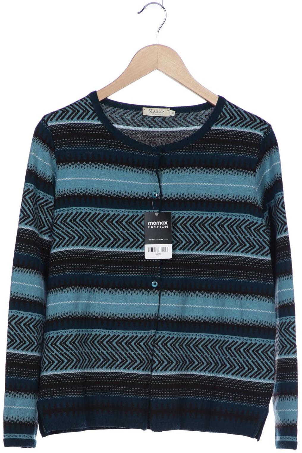 

Maerz Damen Strickjacke, türkis, Gr. 40