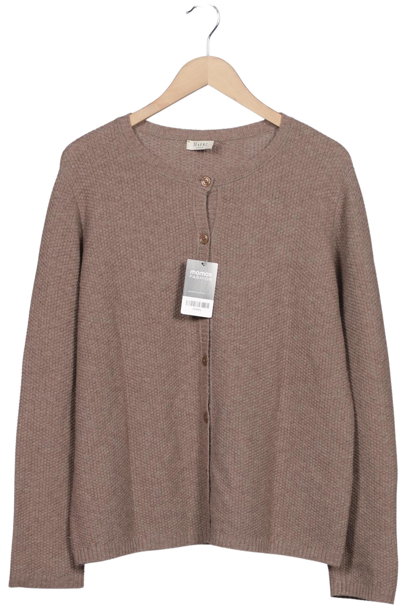 

Maerz Damen Strickjacke, braun, Gr. 46