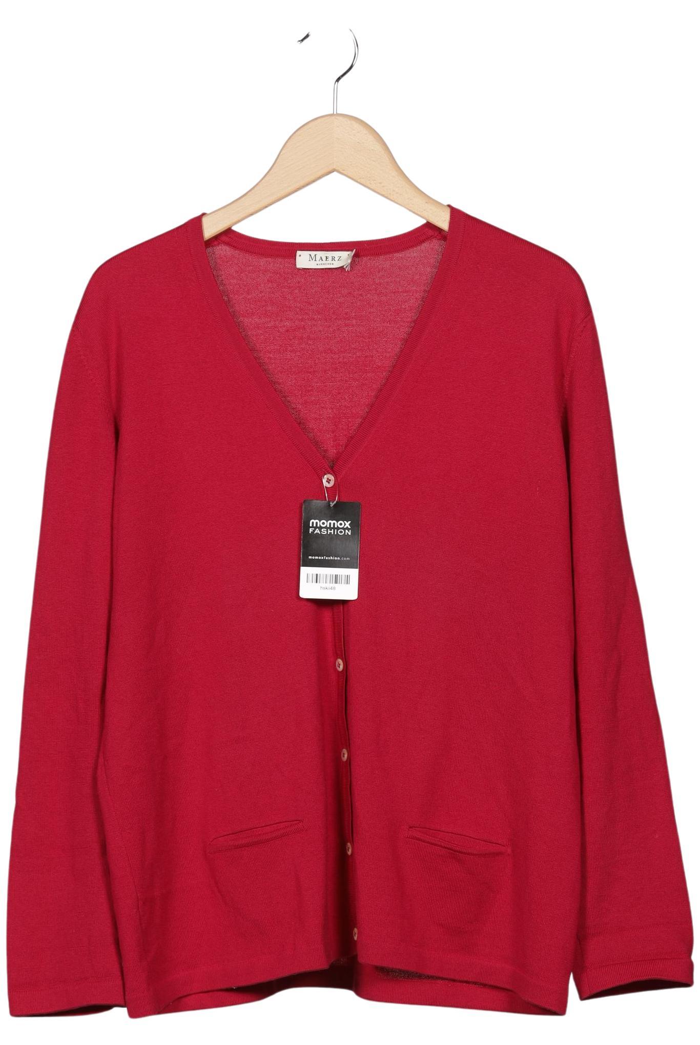 

Maerz Damen Strickjacke, rot, Gr. 46