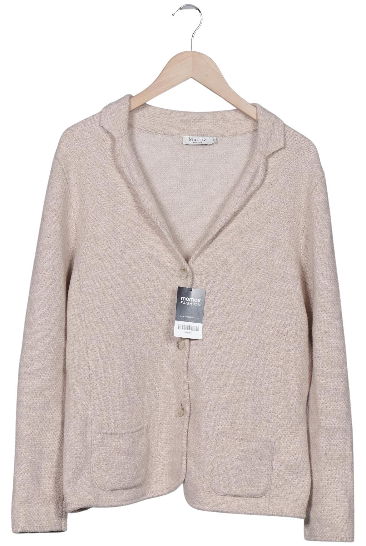 

Maerz Damen Strickjacke, beige, Gr. 44