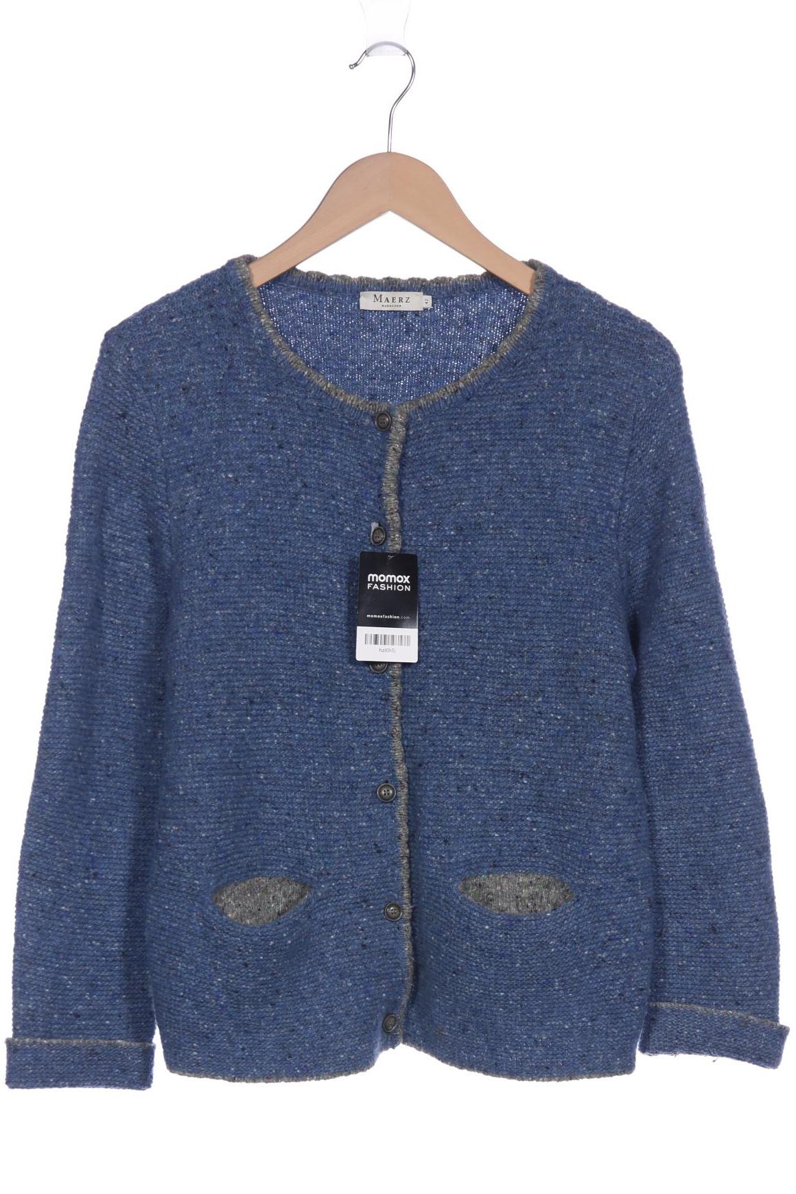 

Maerz Damen Strickjacke, blau, Gr. 42