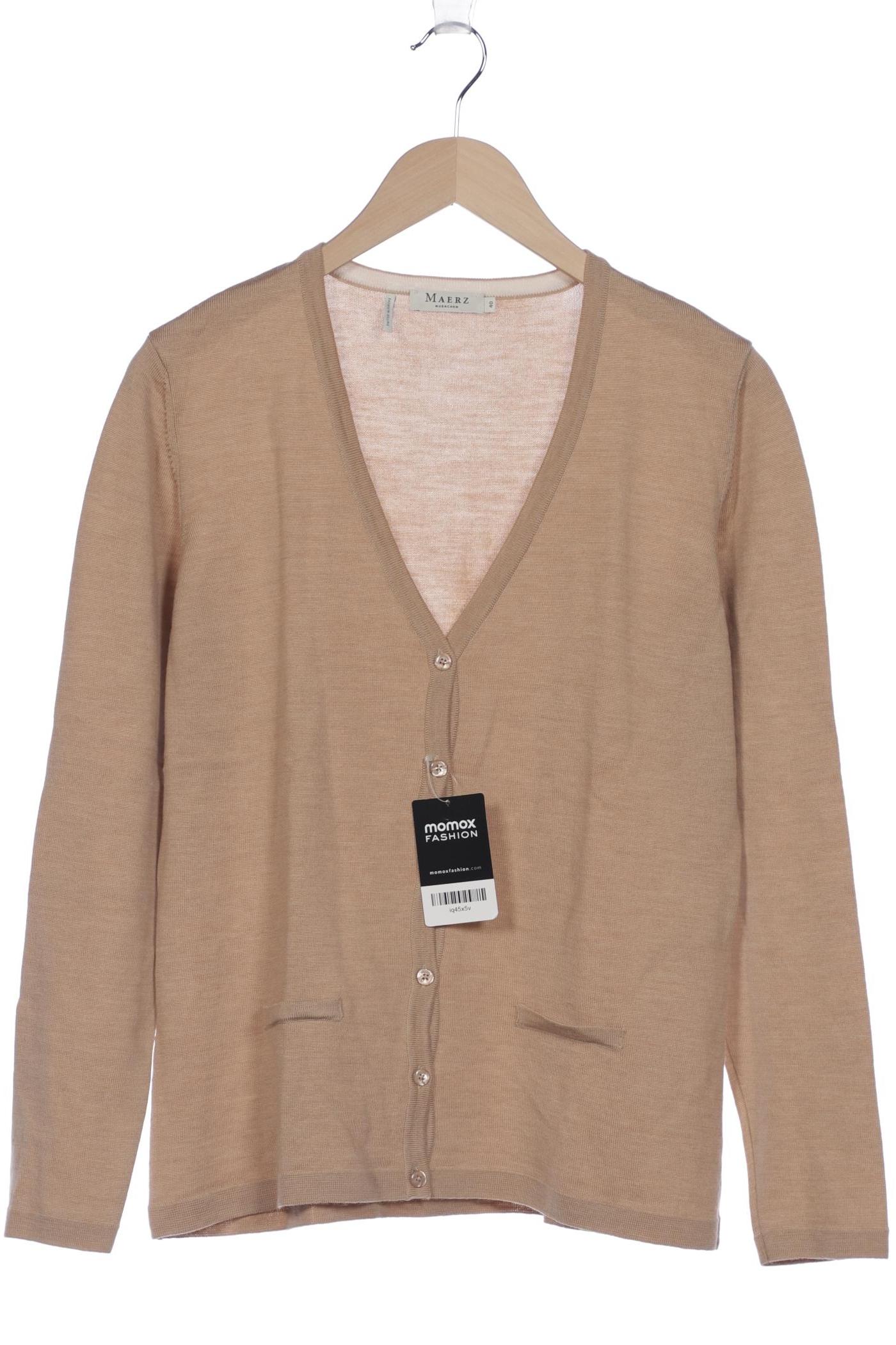 

Maerz Damen Strickjacke, beige, Gr. 40