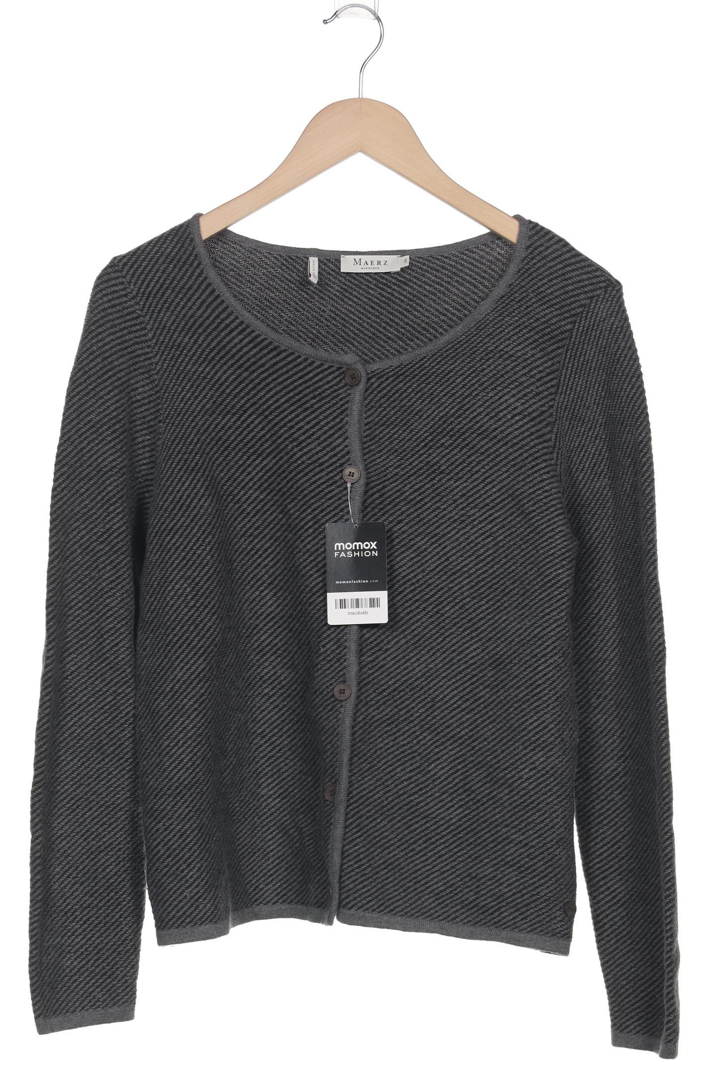 

Maerz Damen Strickjacke, grau, Gr. 36