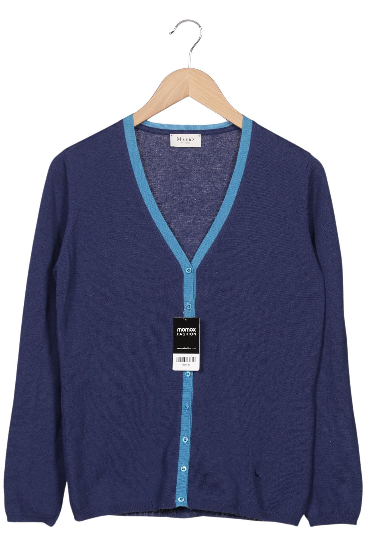 

Maerz Damen Strickjacke, blau, Gr. 38