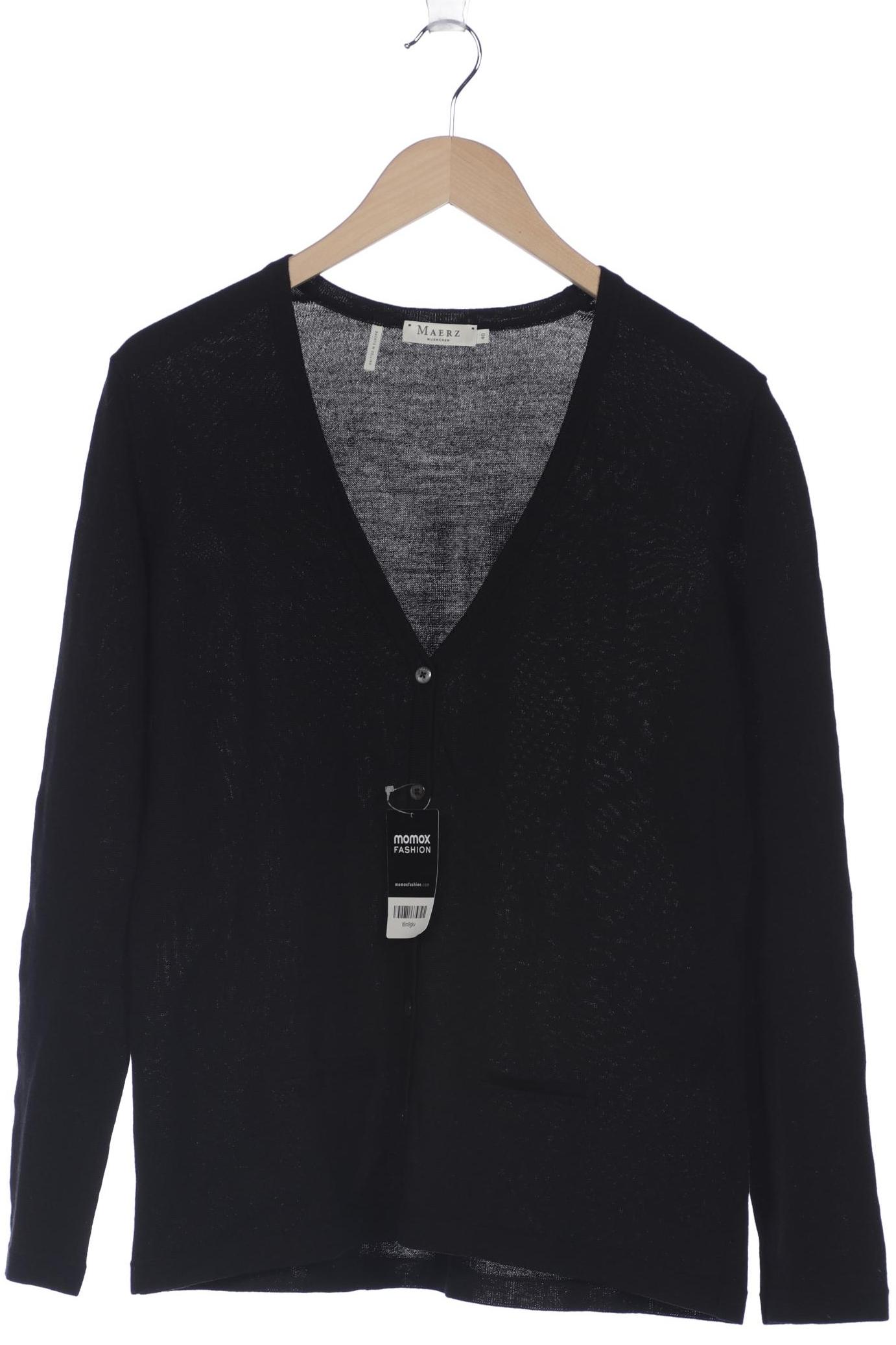 

Maerz Damen Strickjacke, schwarz, Gr. 40