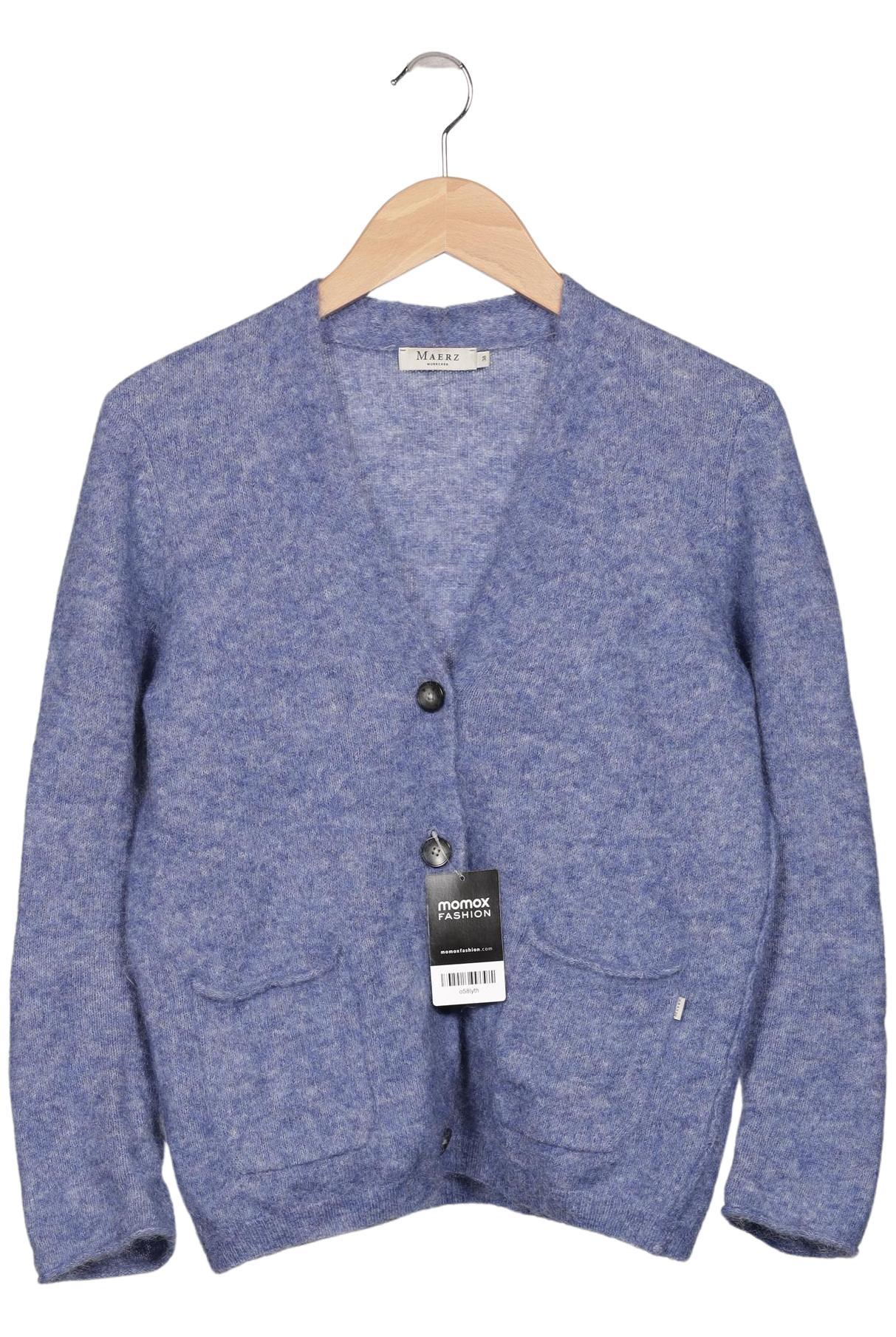 

Maerz Damen Strickjacke, blau, Gr. 38