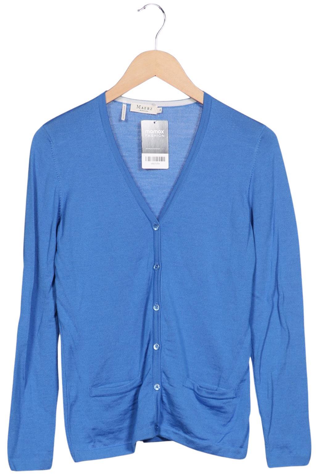 

Maerz Damen Strickjacke, blau, Gr. 36