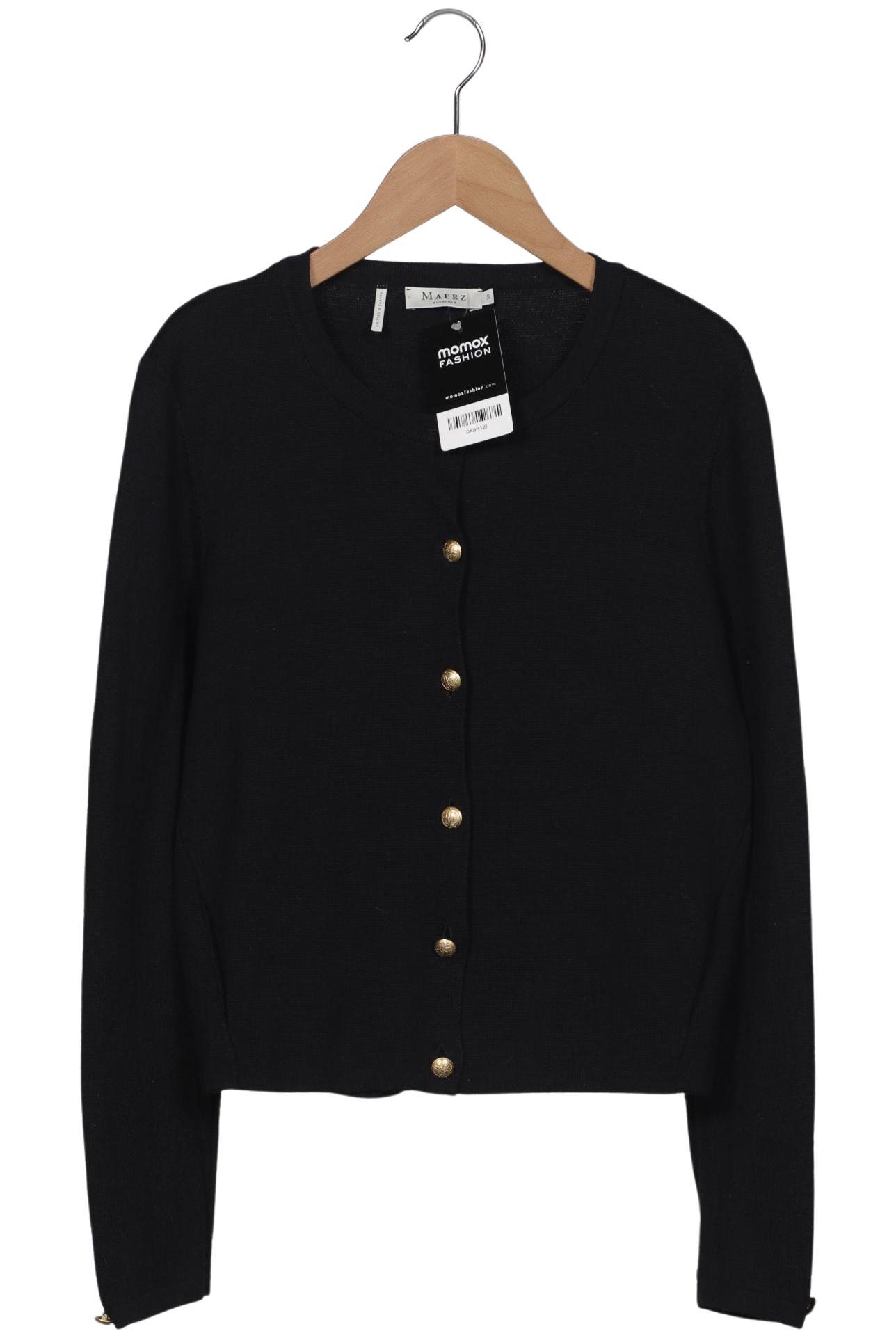 

Maerz Damen Strickjacke, schwarz, Gr. 38