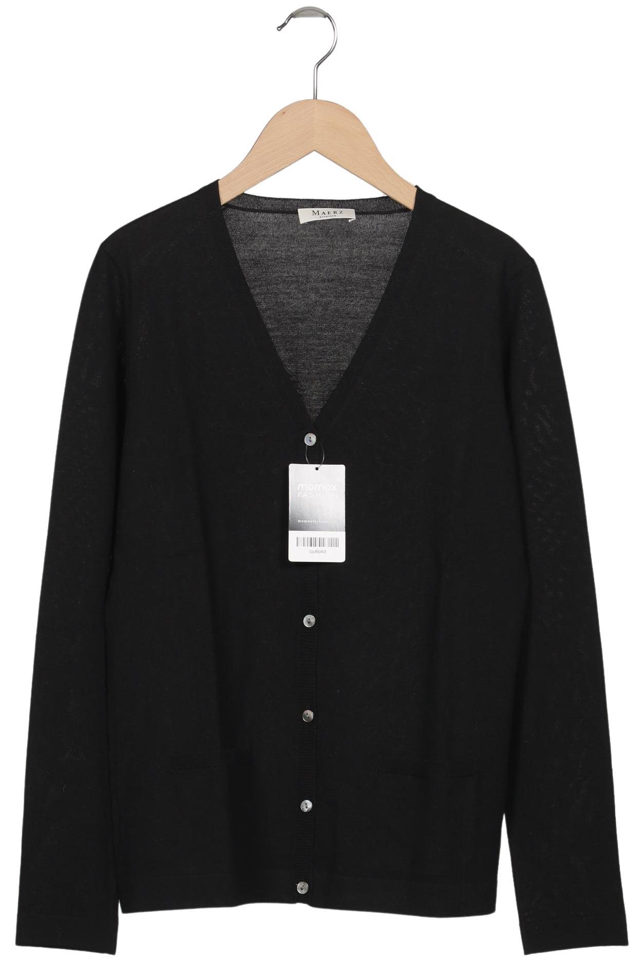 

Maerz Damen Strickjacke, schwarz, Gr. 38