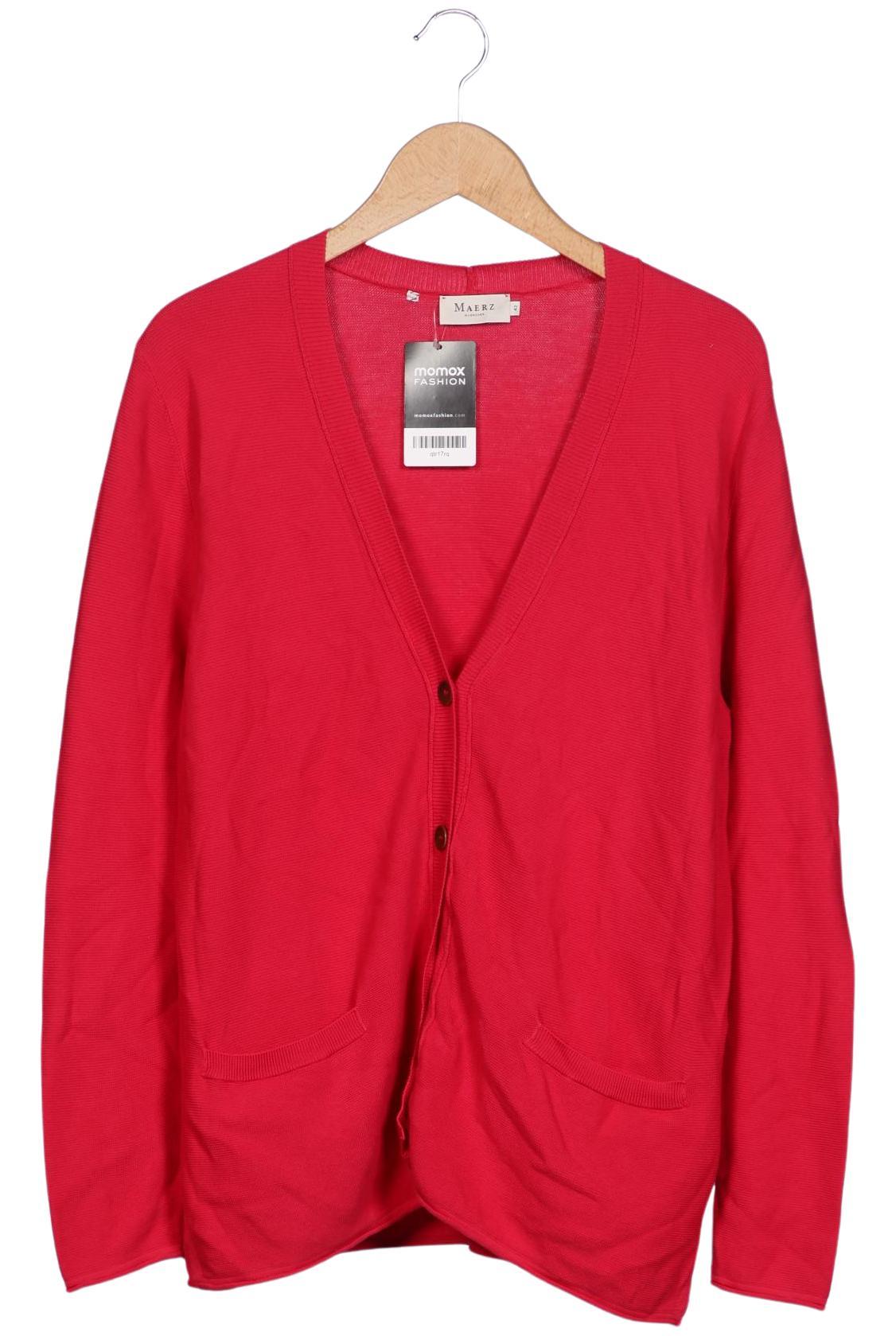 

Maerz Damen Strickjacke, rot, Gr. 42