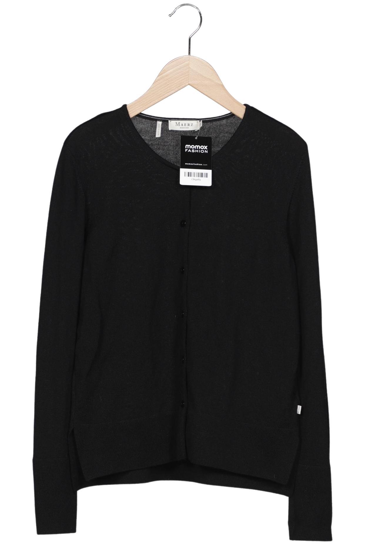 

Maerz Damen Strickjacke, schwarz, Gr. 38