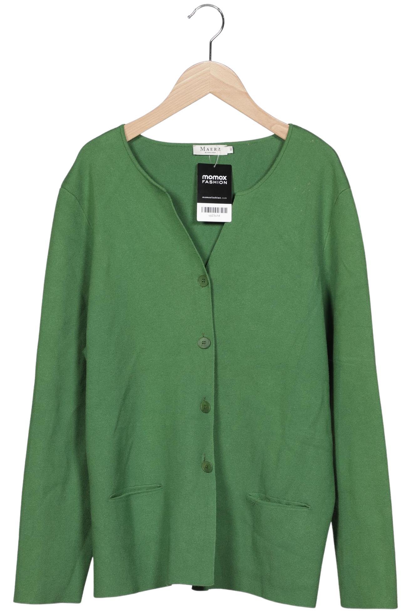 

Maerz Damen Strickjacke, grün, Gr. 46