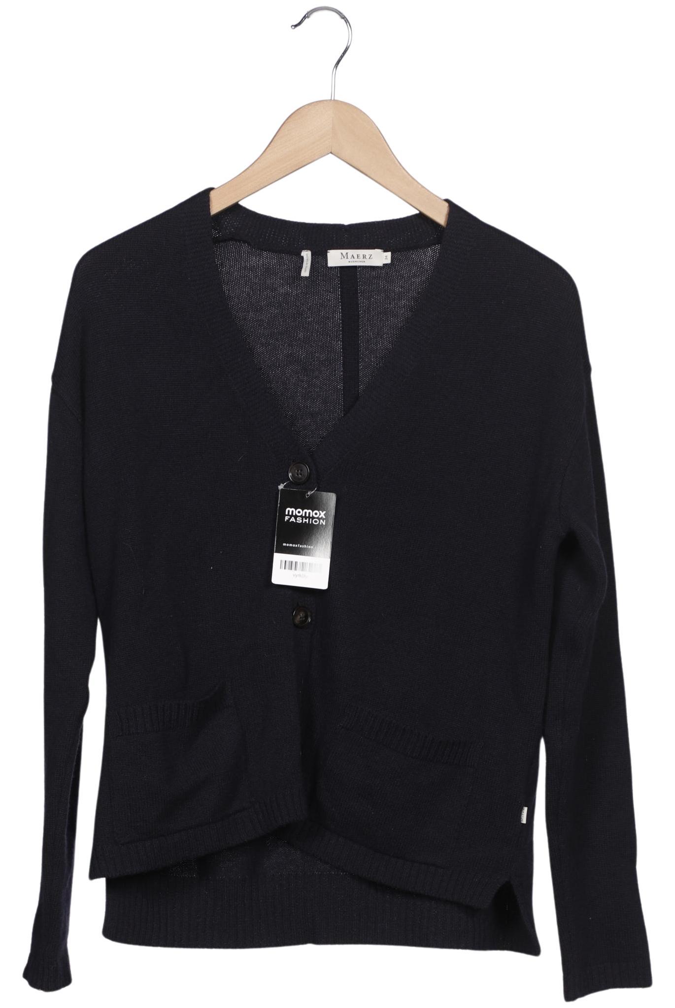 

Maerz Damen Strickjacke, marineblau, Gr. 34
